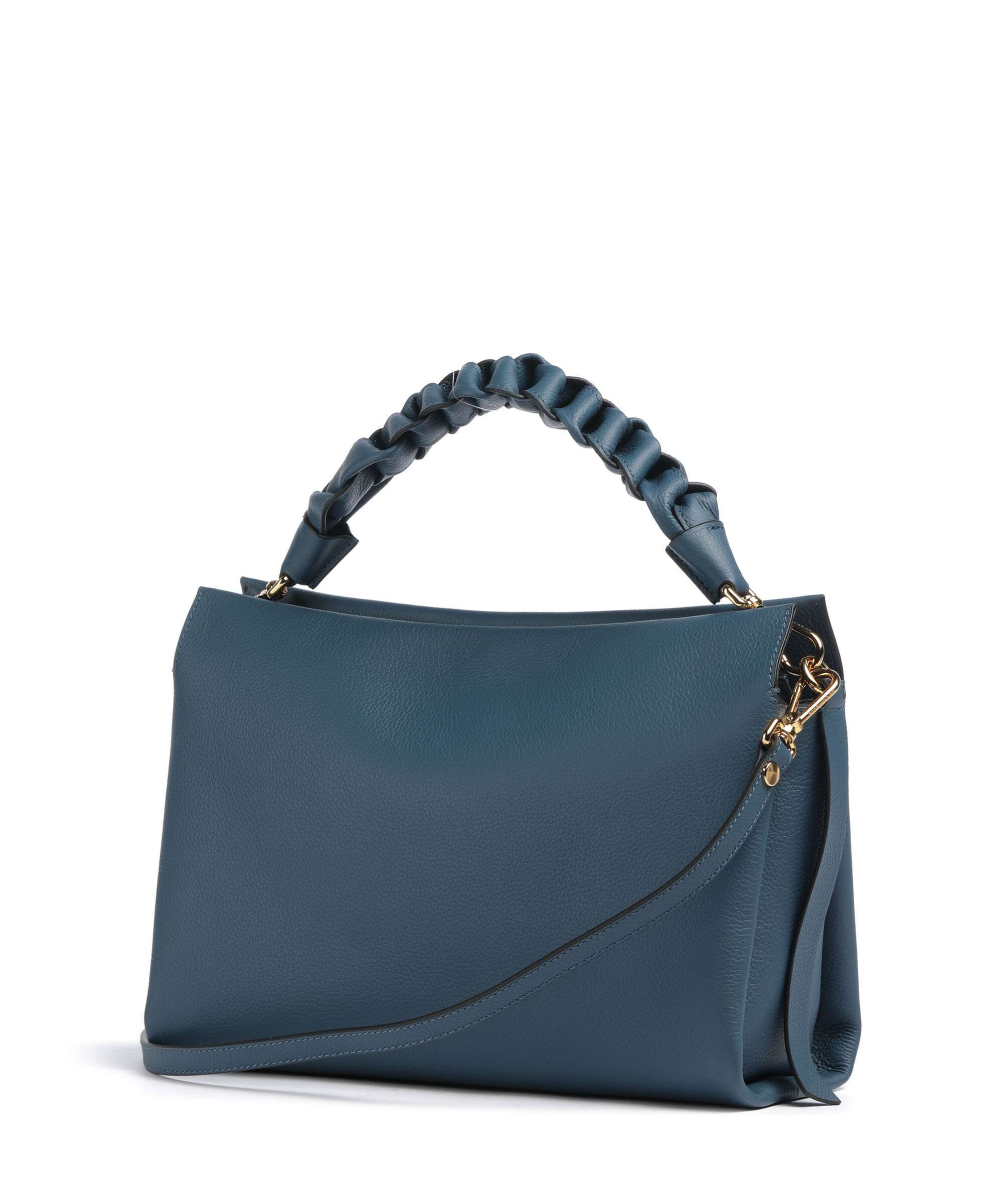 Coccinelle Boheme Grana Double Hobo bag deep blue/sandshell - Image 2