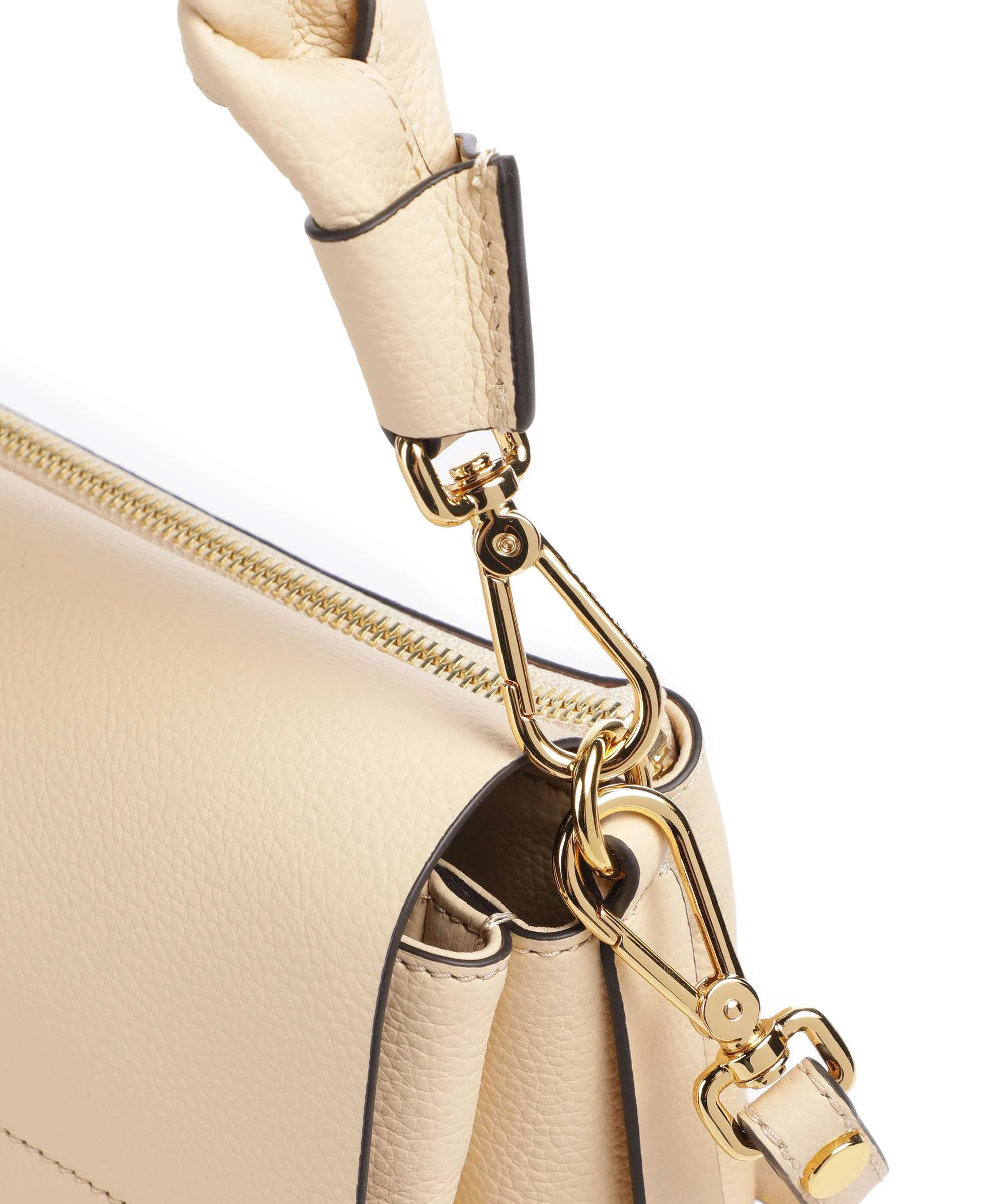 Coccinelle Boheme Grana Double Shoulder bag betulla/cognac - Image 5