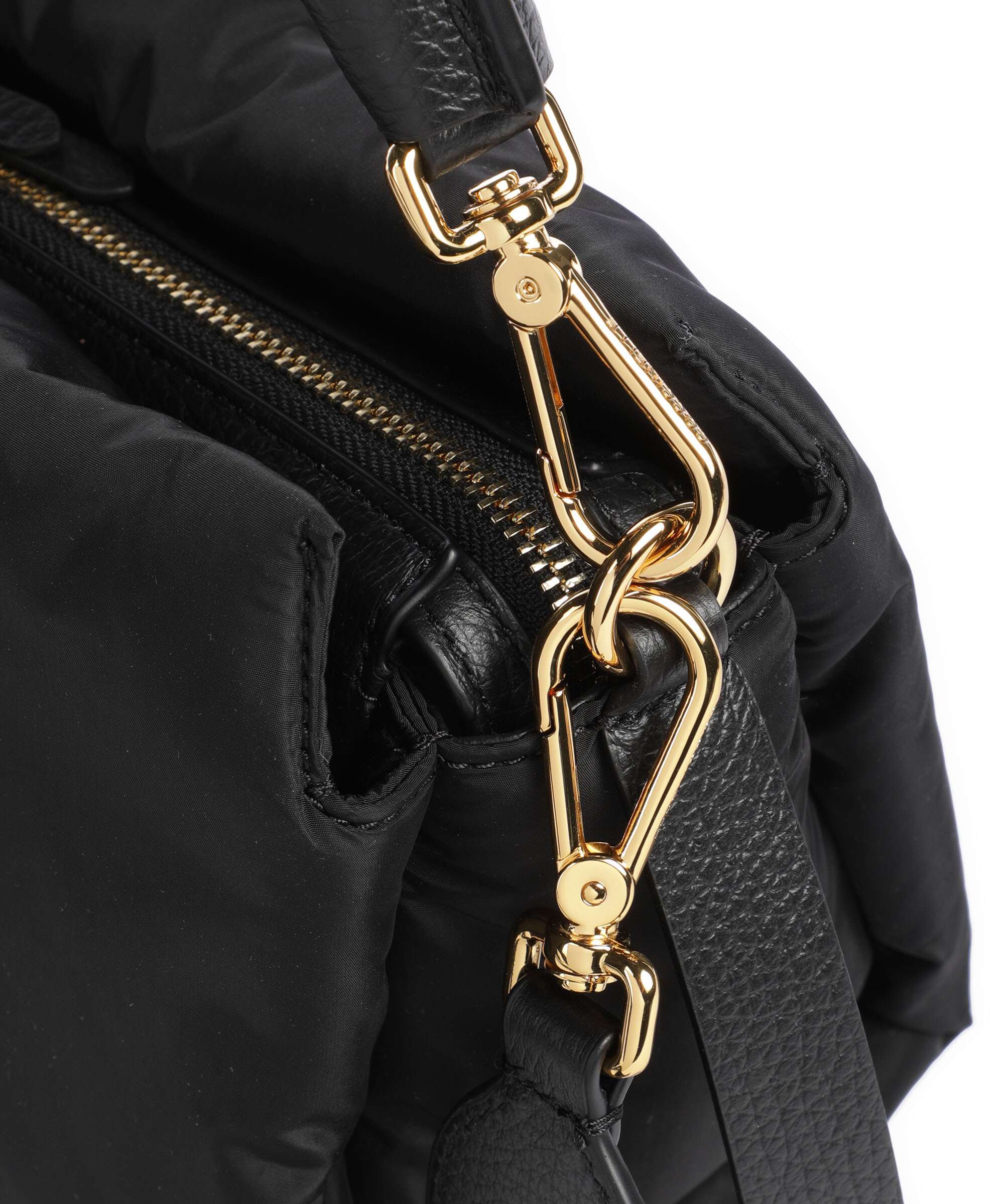 Coccinelle Boheme Puffy Nylon Handbag noir - Image 5
