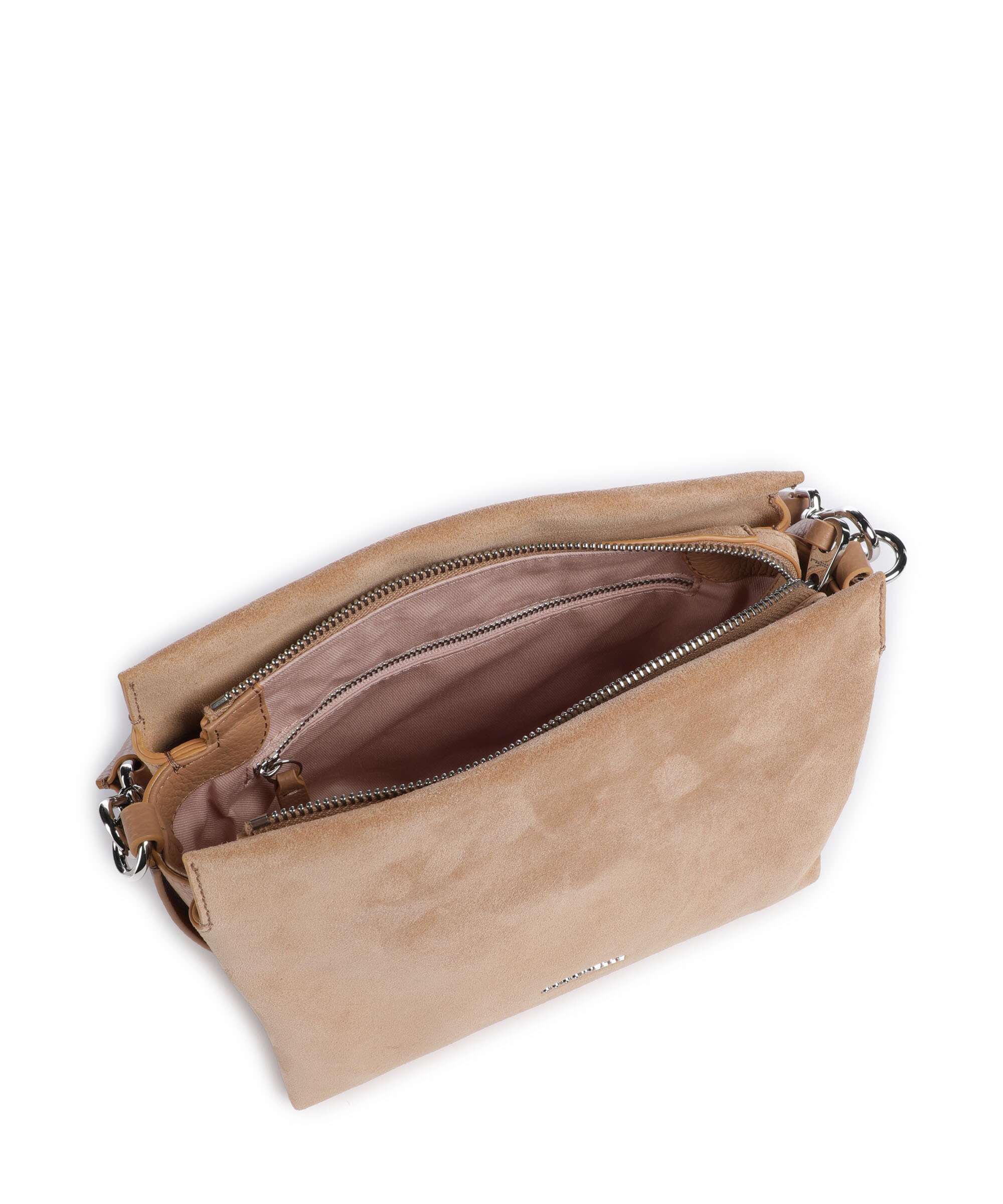 Coccinelle Boheme Suede Handbag skin - Image 6