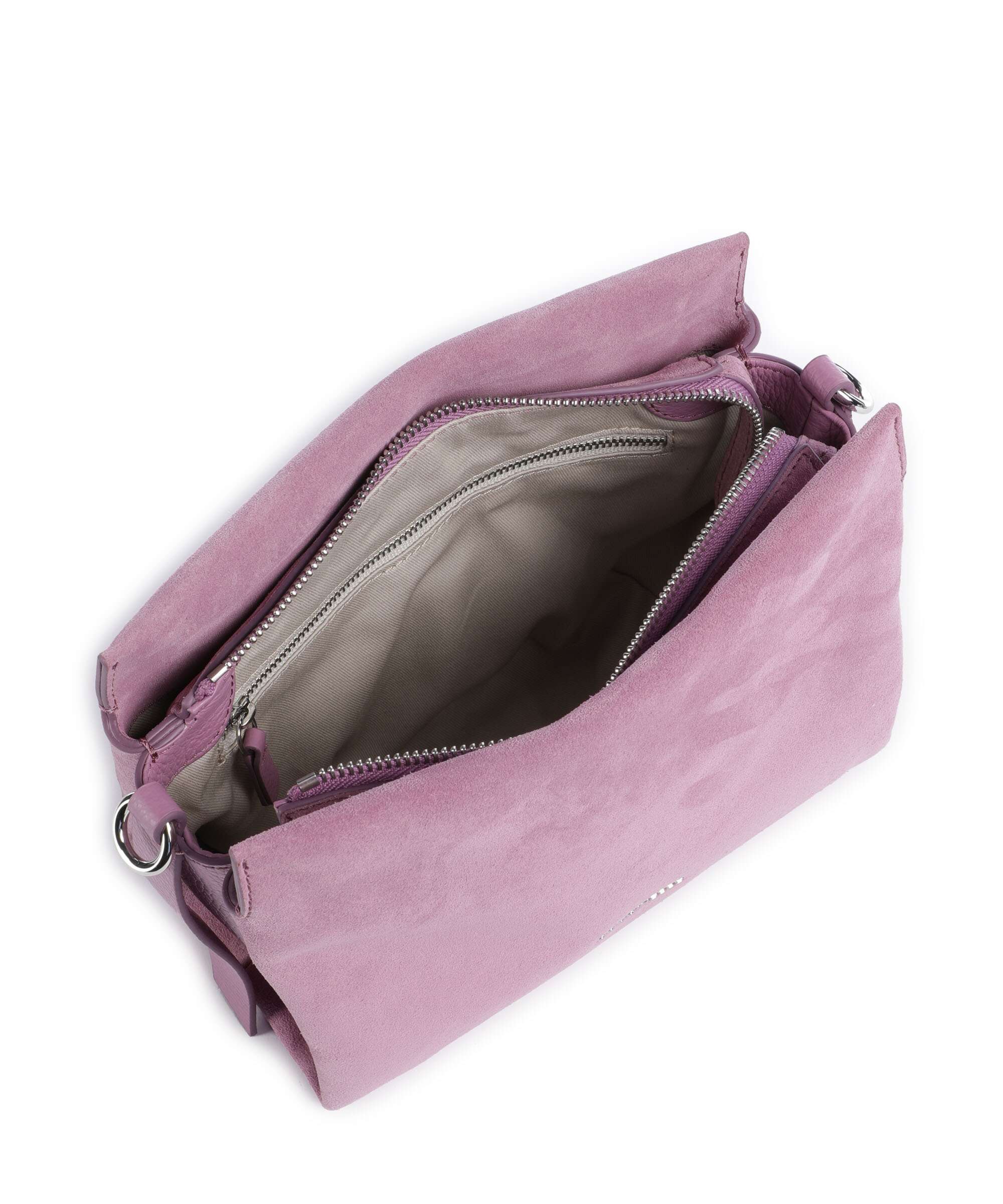 Coccinelle Boheme Suede Handbag jellyfish - Image 5