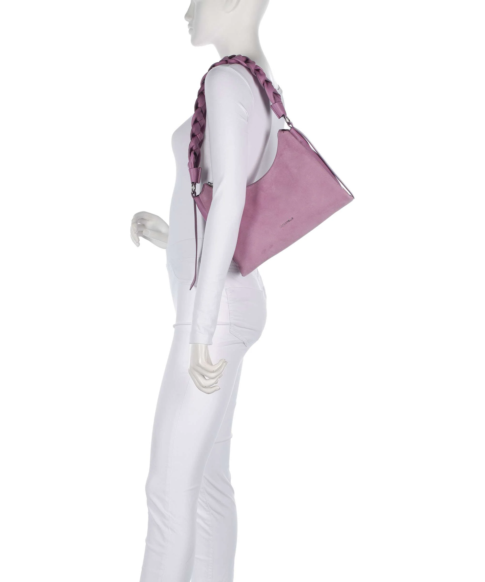 Coccinelle Boheme Suede Shoulder bag jellyfish - Image 3