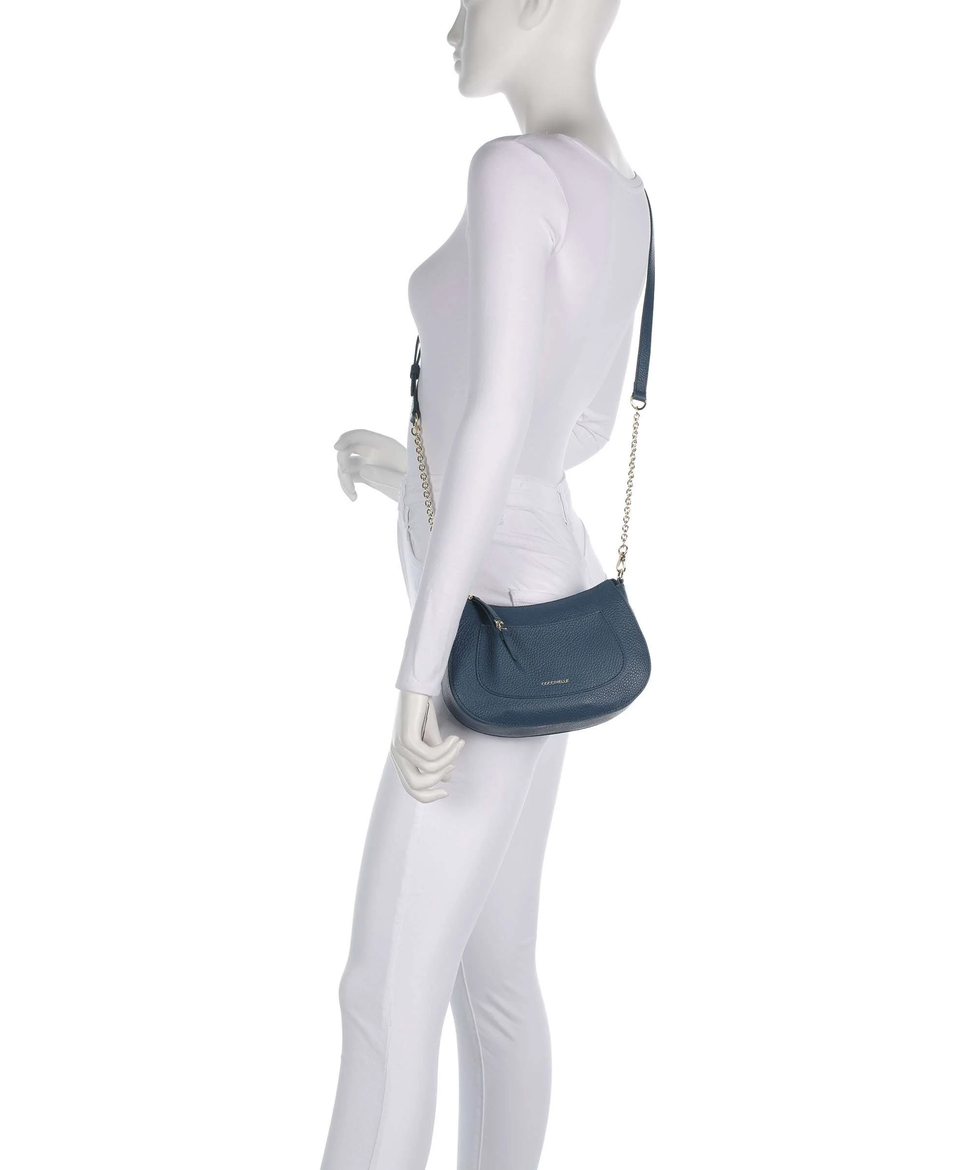 Coccinelle C-Easy Crossbody bag deep blue - Image 3