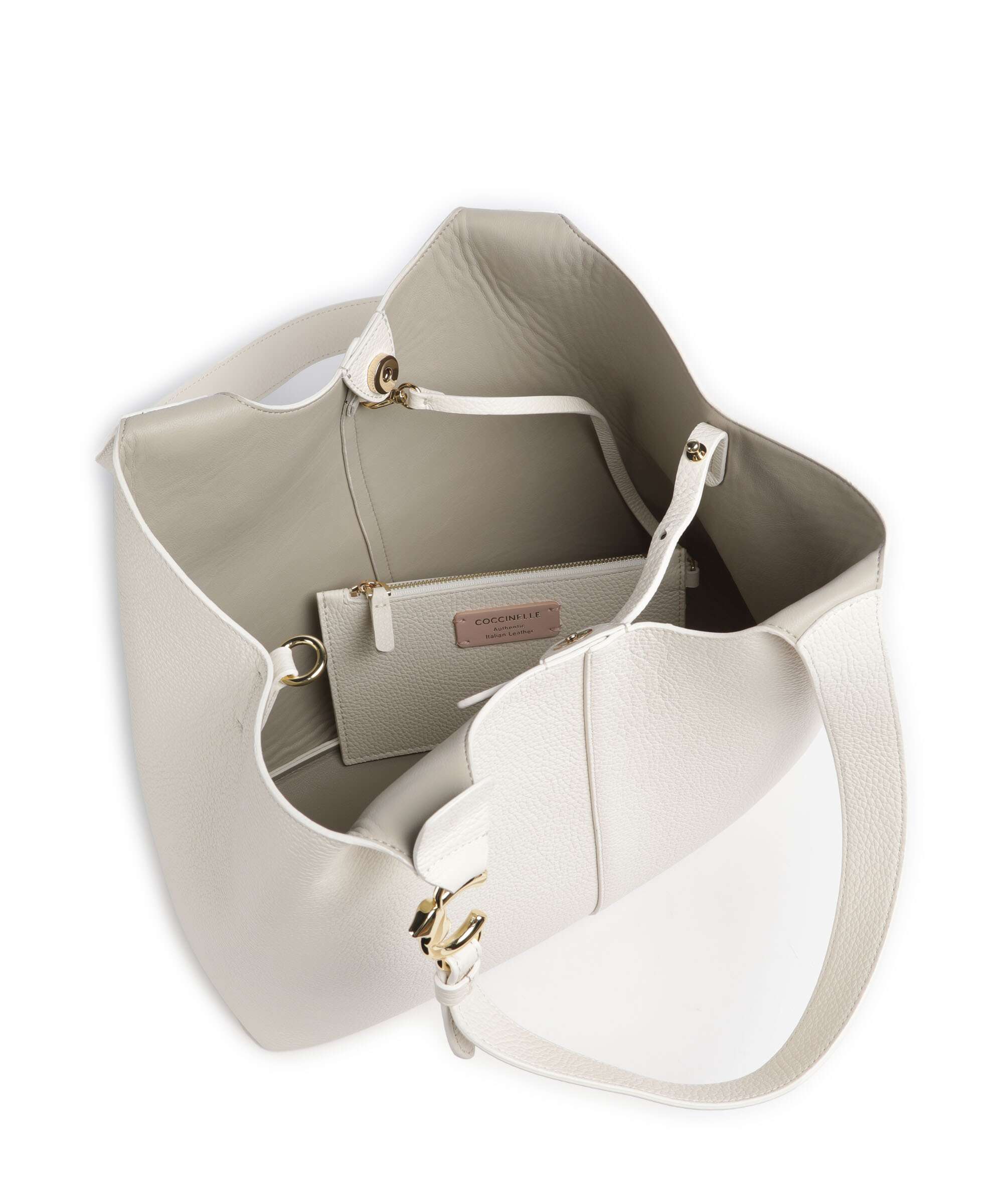 Coccinelle C-Easy Hobo bag pearl - Image 6