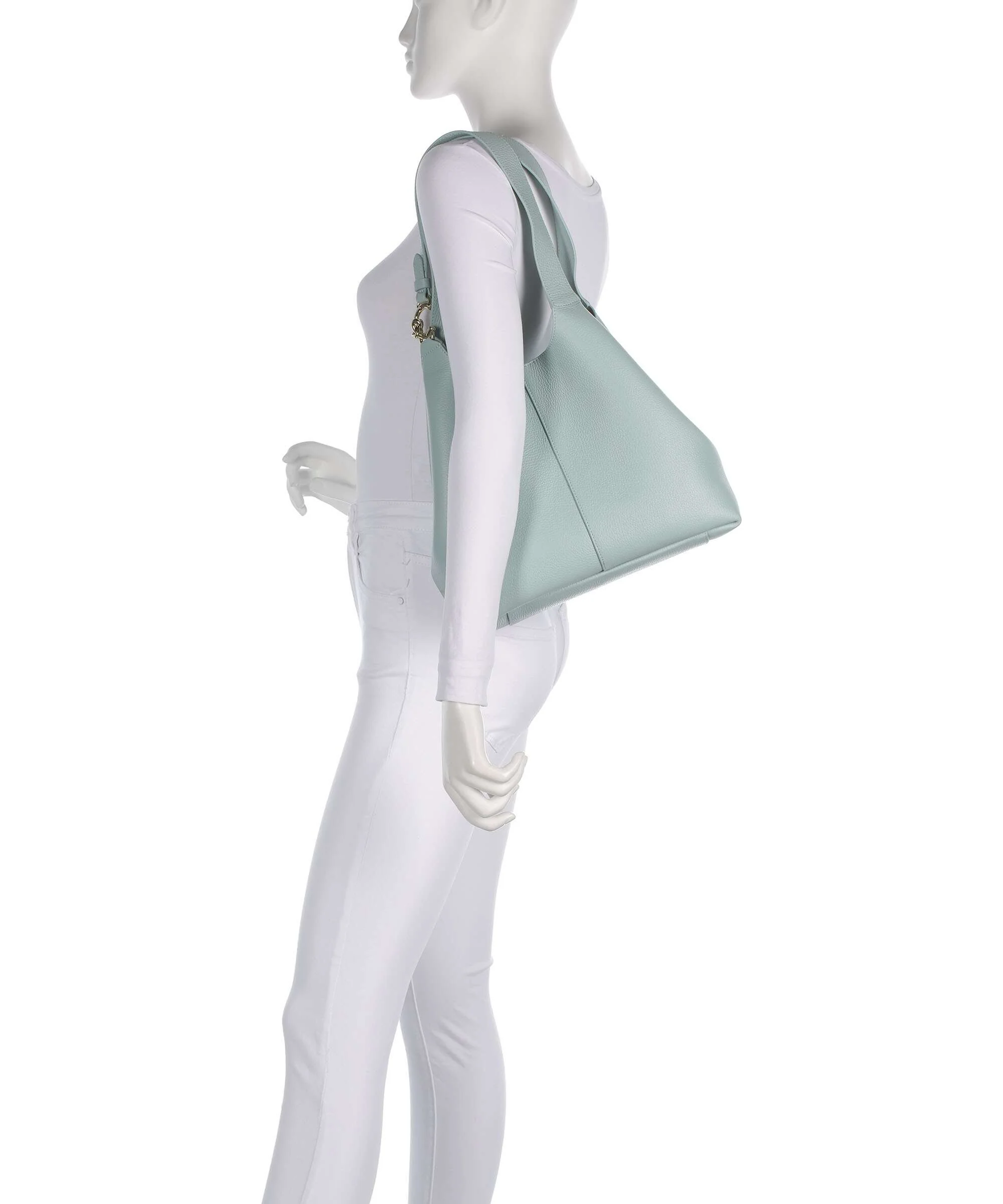 Coccinelle C-Easy Hobo bag aquamarine - Image 3