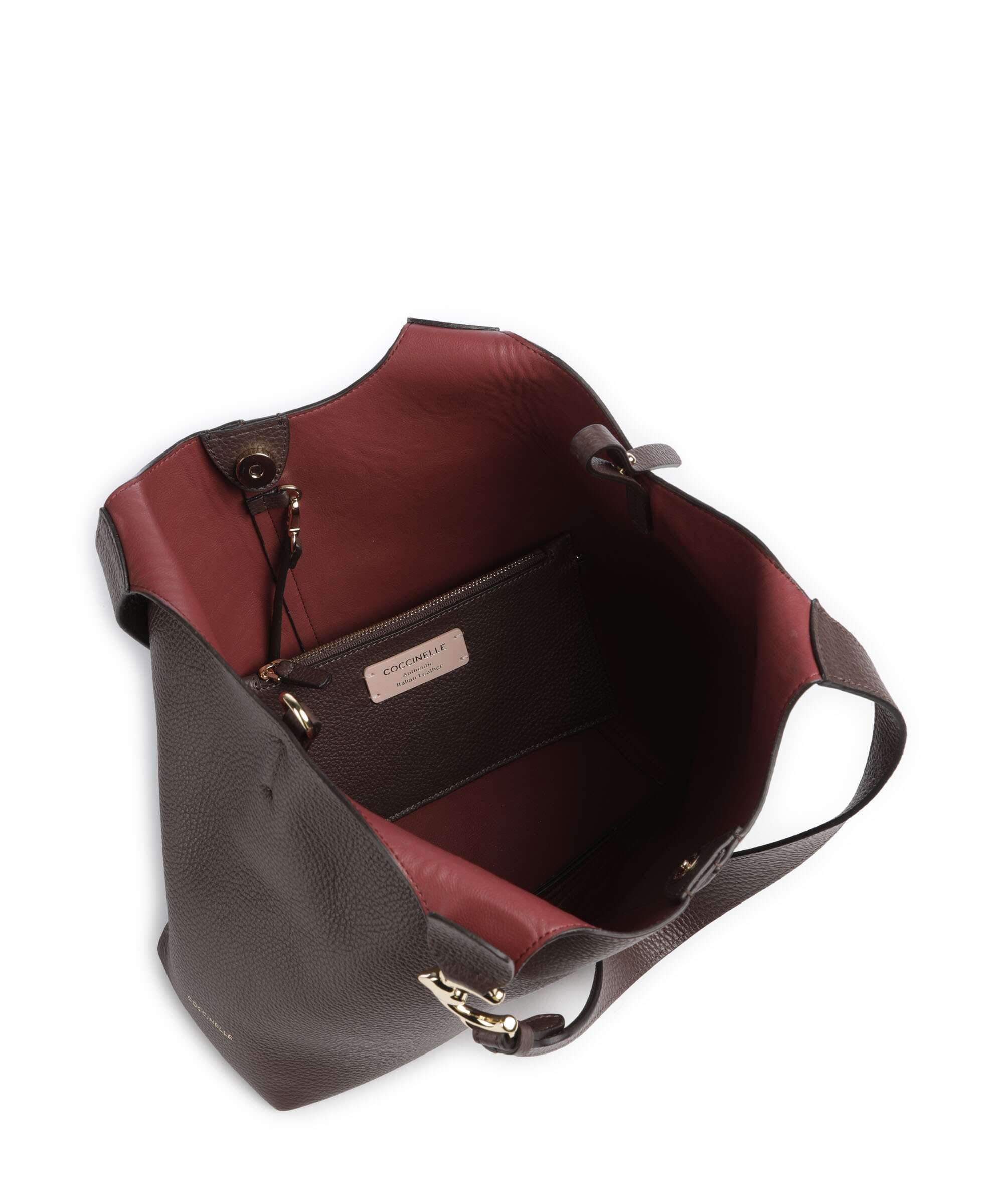 Coccinelle C-Easy Hobo bag brunette - Image 6