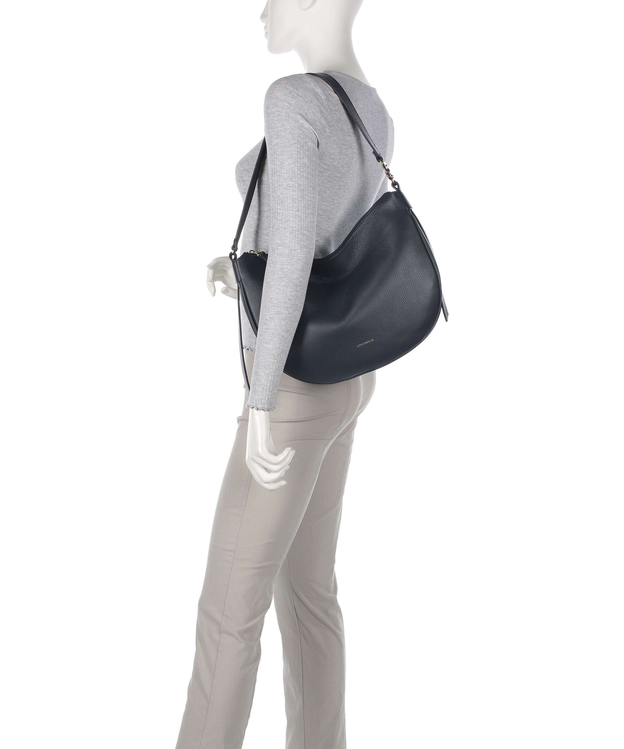 Coccinelle C-Easy Hobo bag midnight blue - Image 3