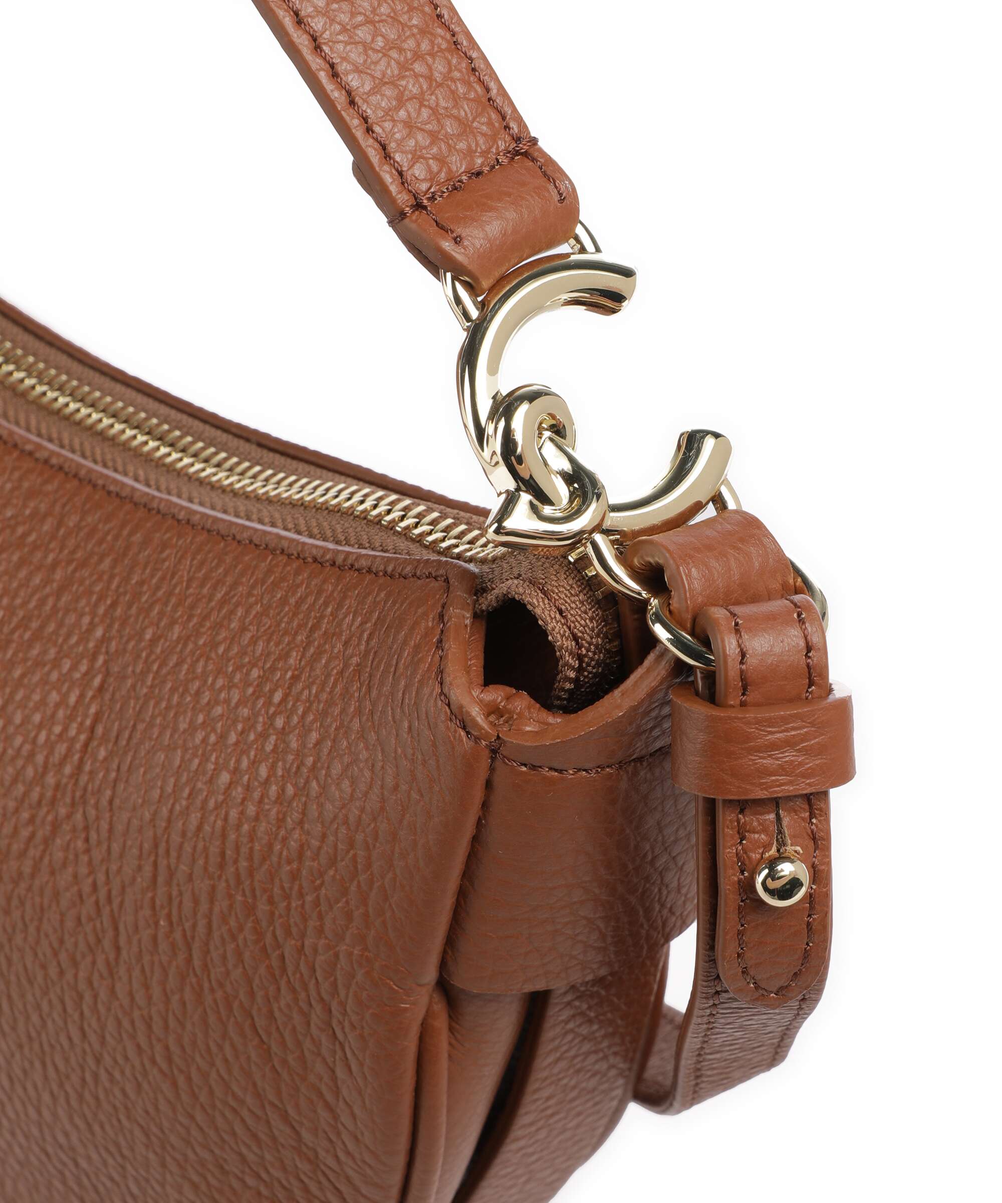Coccinelle C-Easy Shoulder bag cognac - Image 4