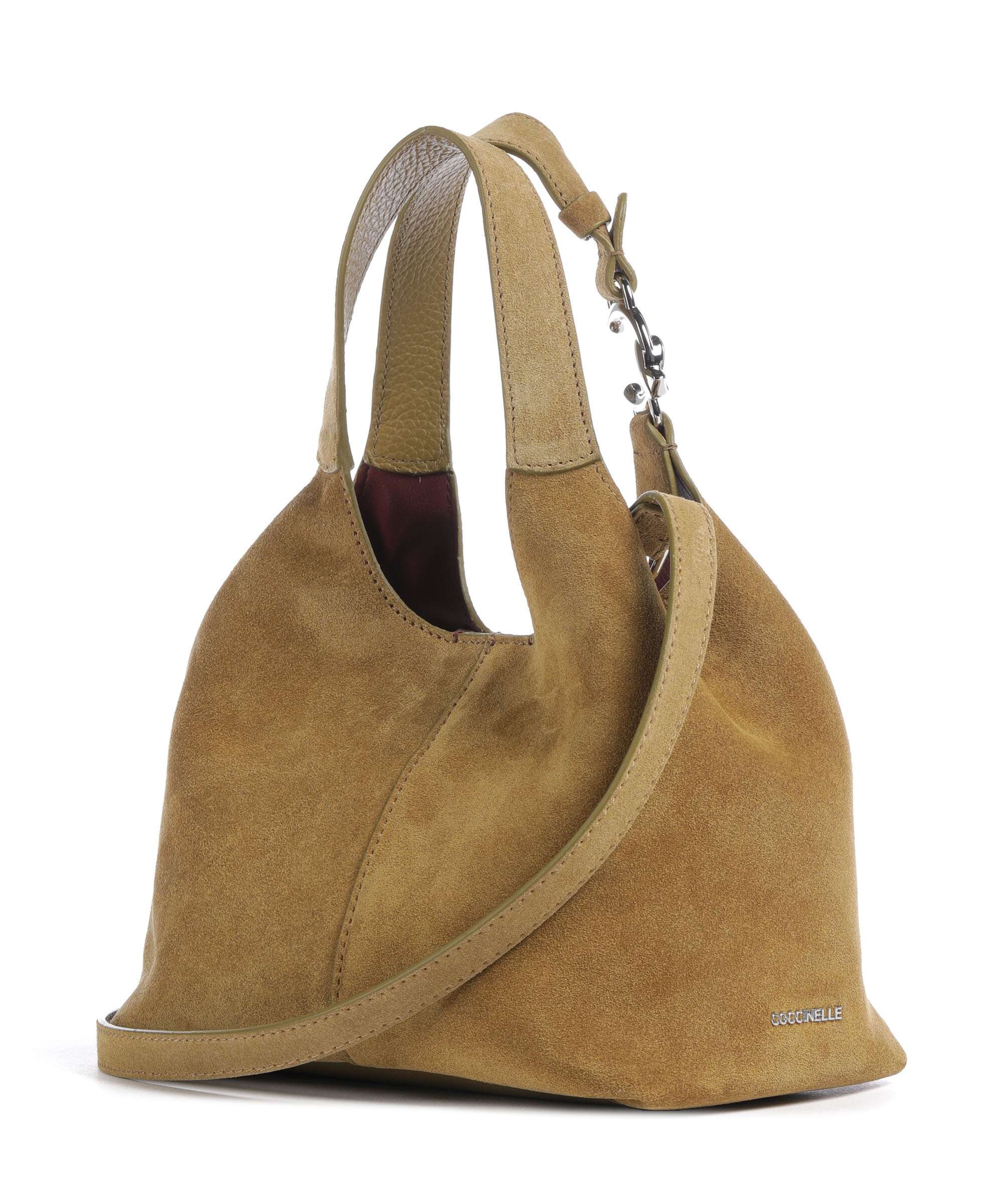 Coccinelle C-Easy Suede Handbag seagrass - Image 4