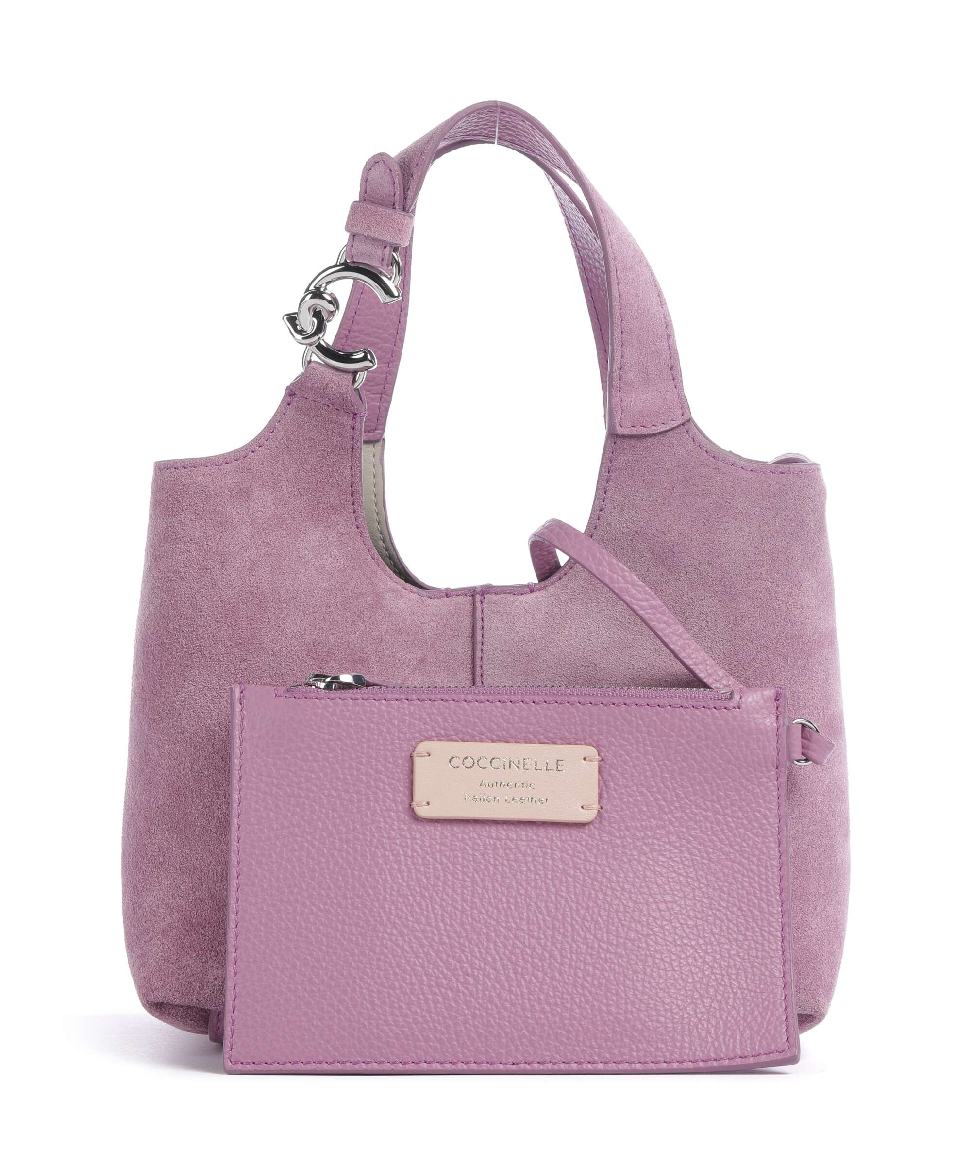 Coccinelle C-Easy Suede Handbag jellyfish - Image 2