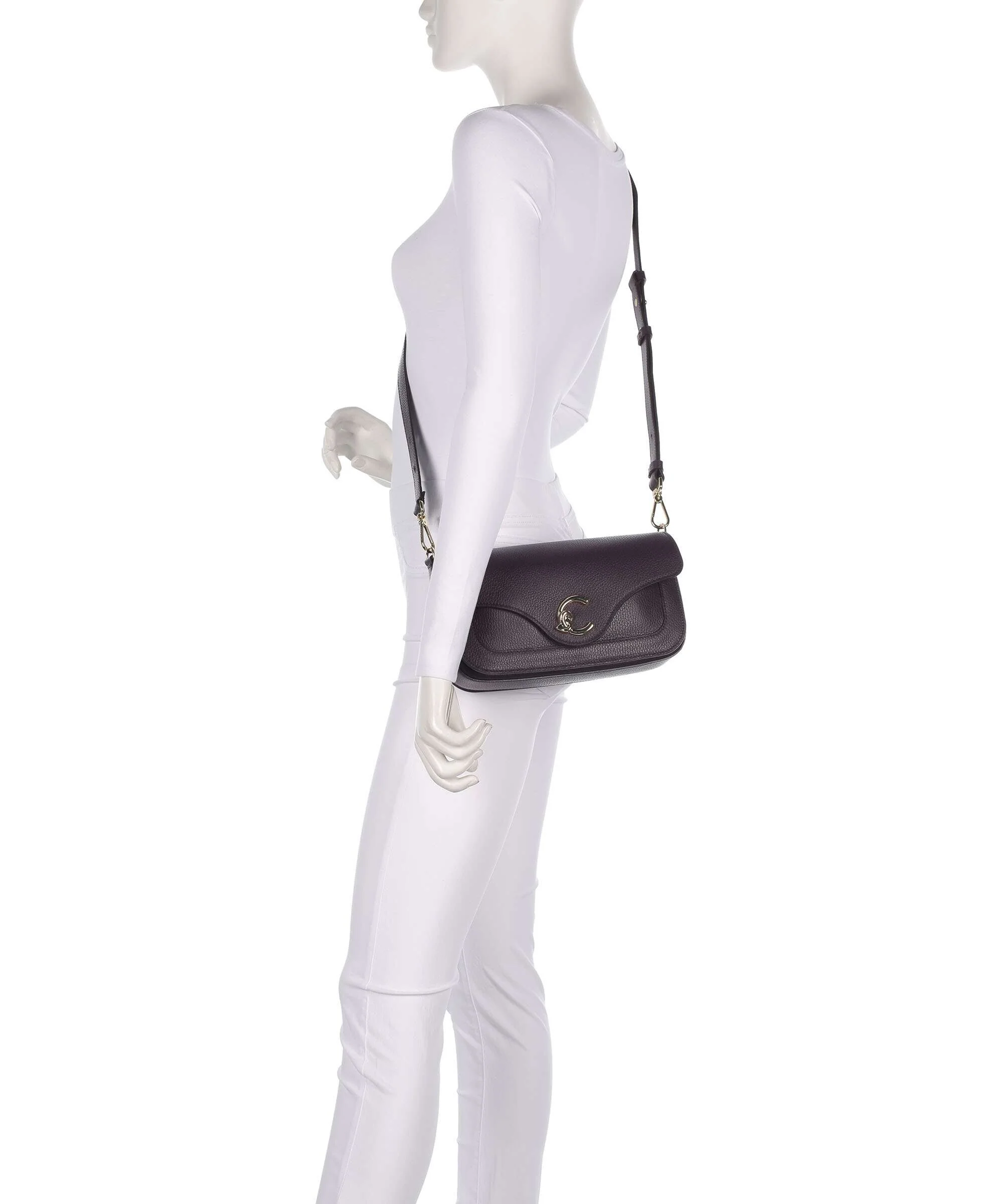 Coccinelle C-Me Crossbody bag prune - Image 3