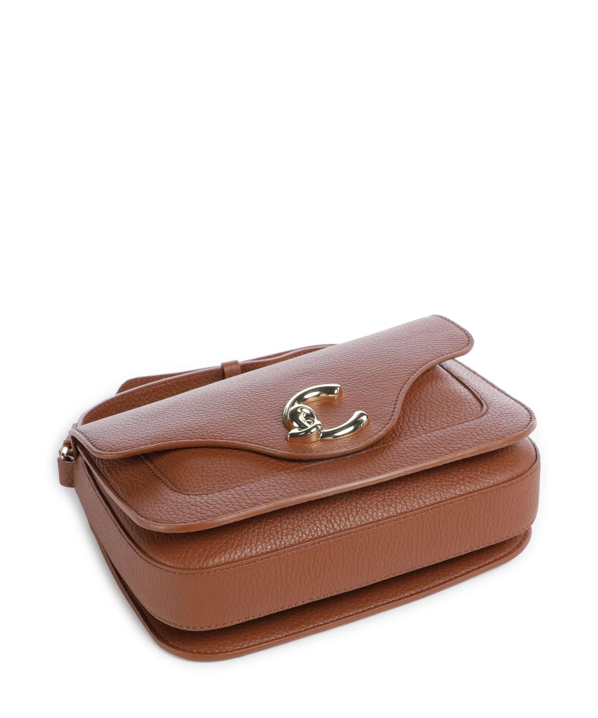 Coccinelle C-Me Crossbody bag cognac - Image 5