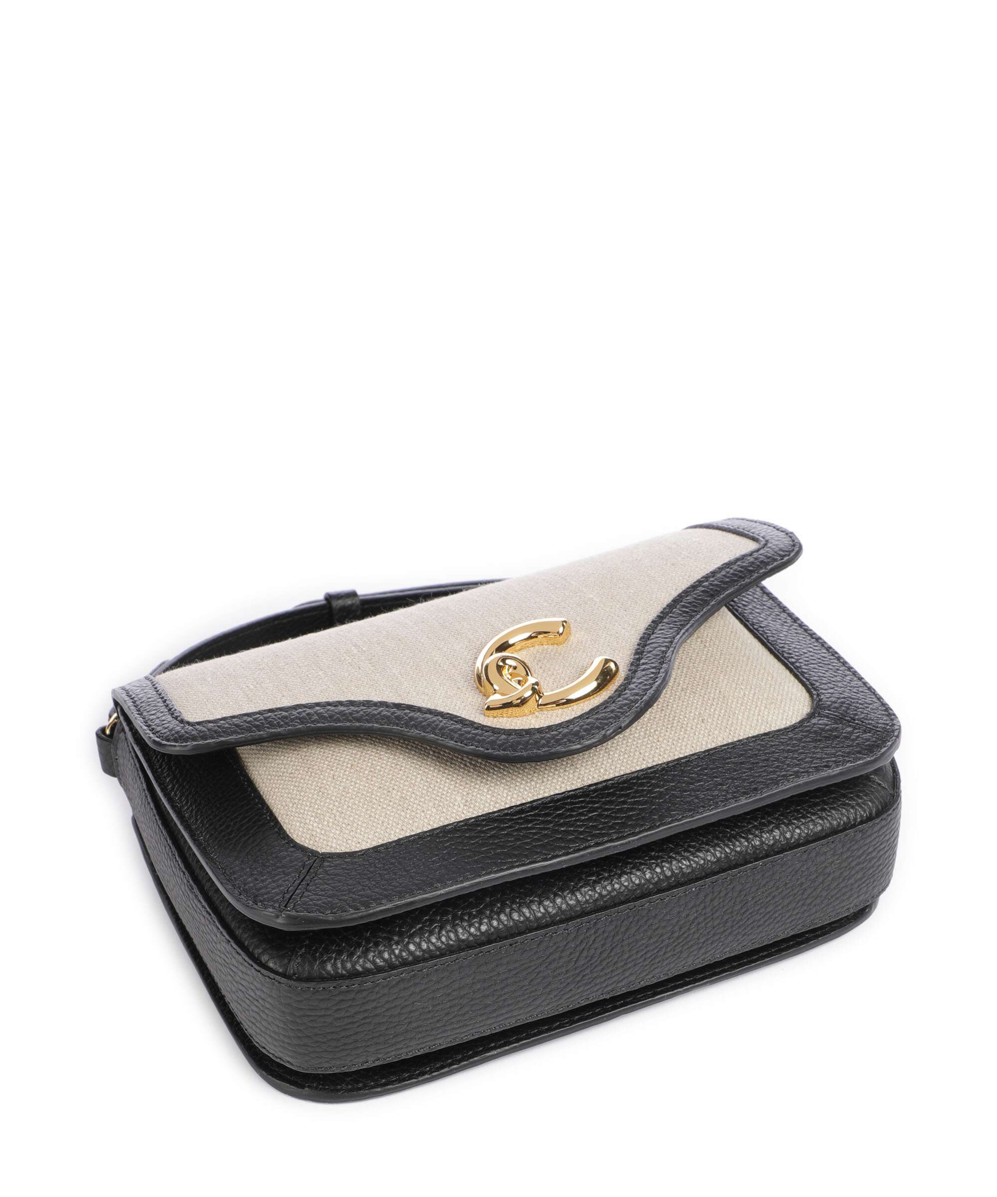 Coccinelle C-Me Crossbody bag natural/noir - Image 5