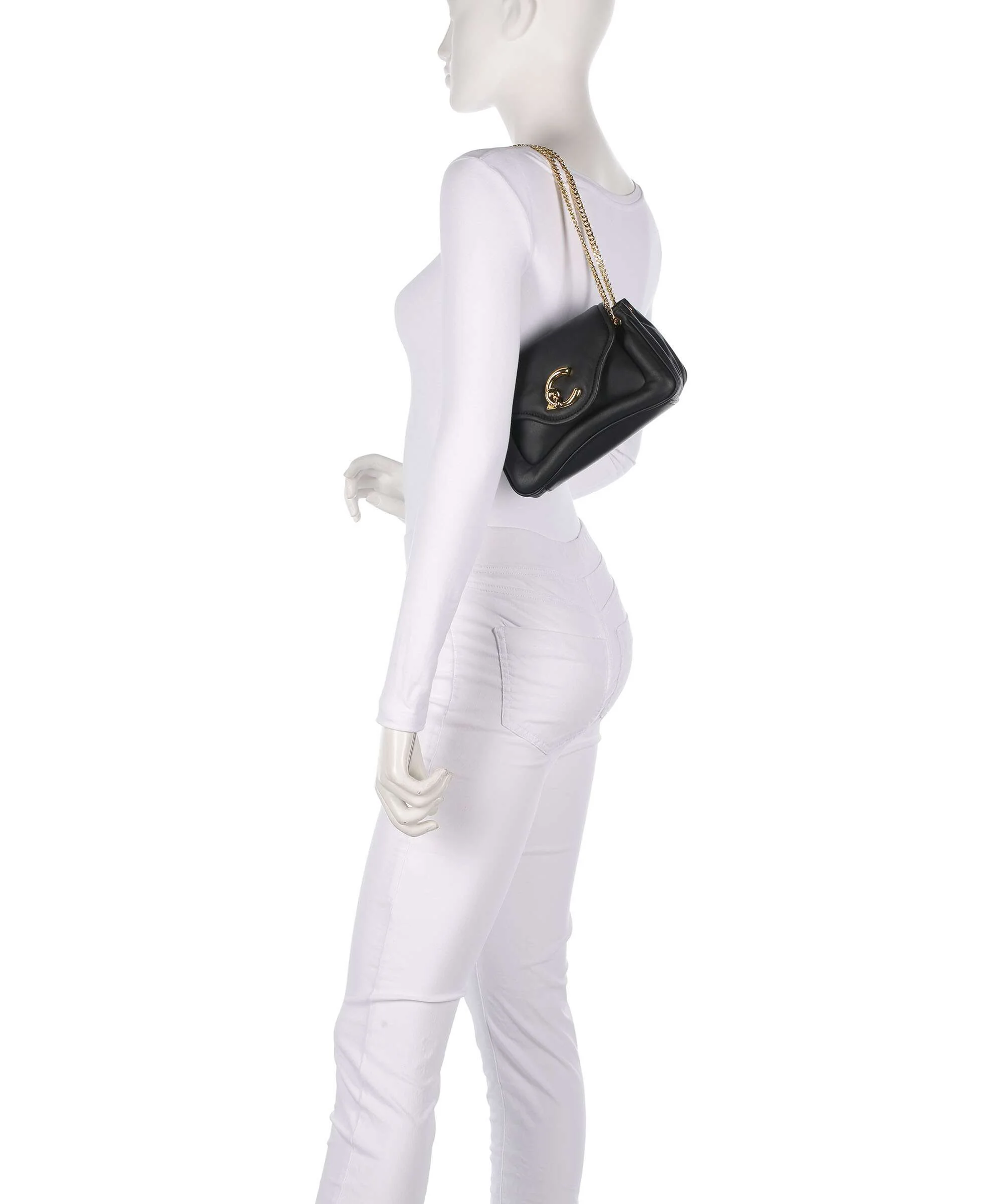 Coccinelle C-Me Crossbody bag noir - Image 4
