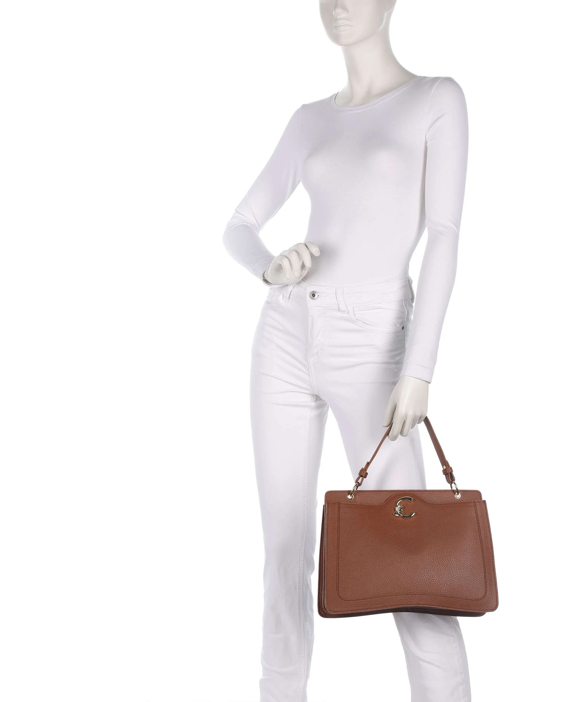Coccinelle C-Me Handbag cognac - Image 3