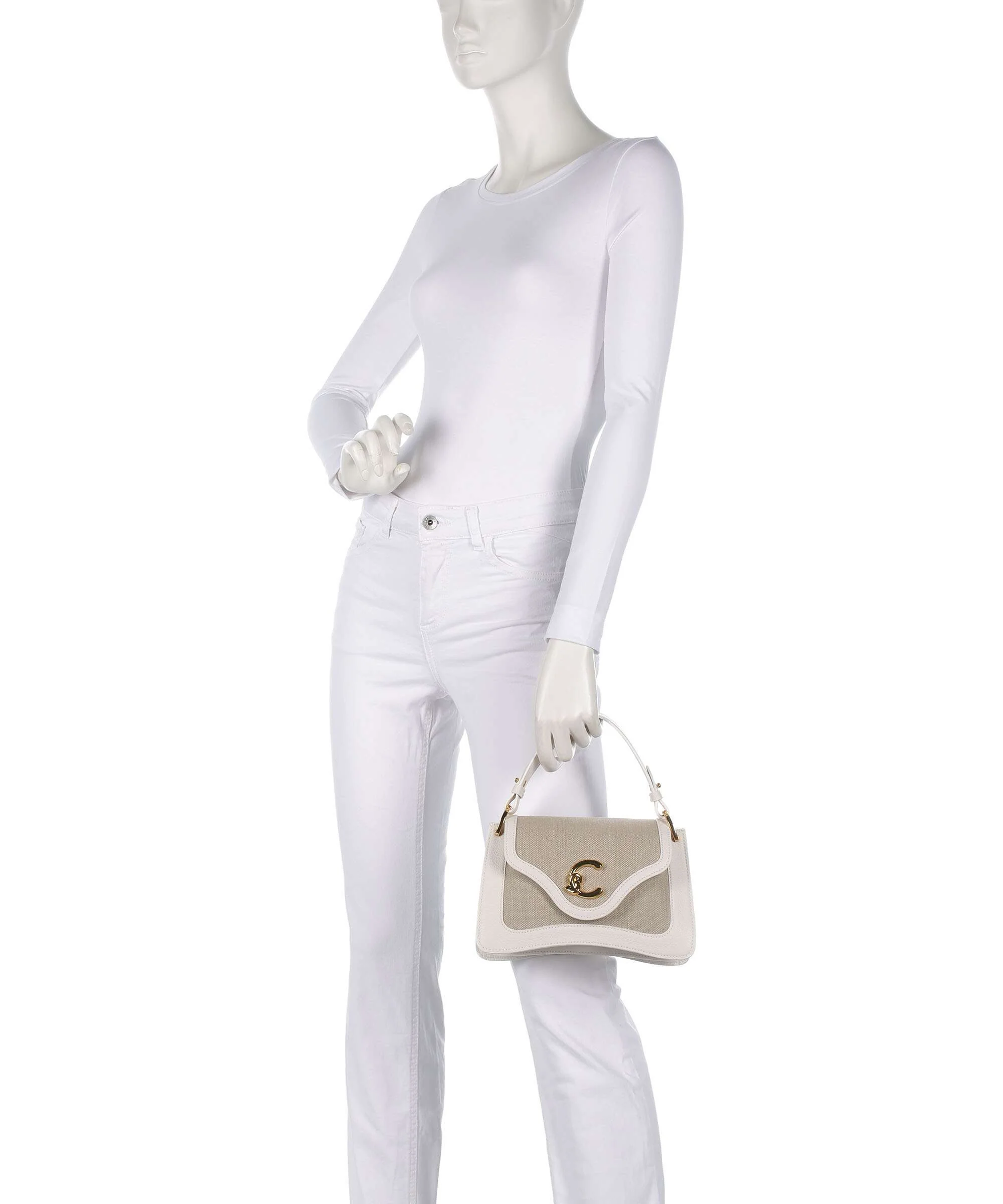 Coccinelle C-Me Handbag natural/blanco - Image 3