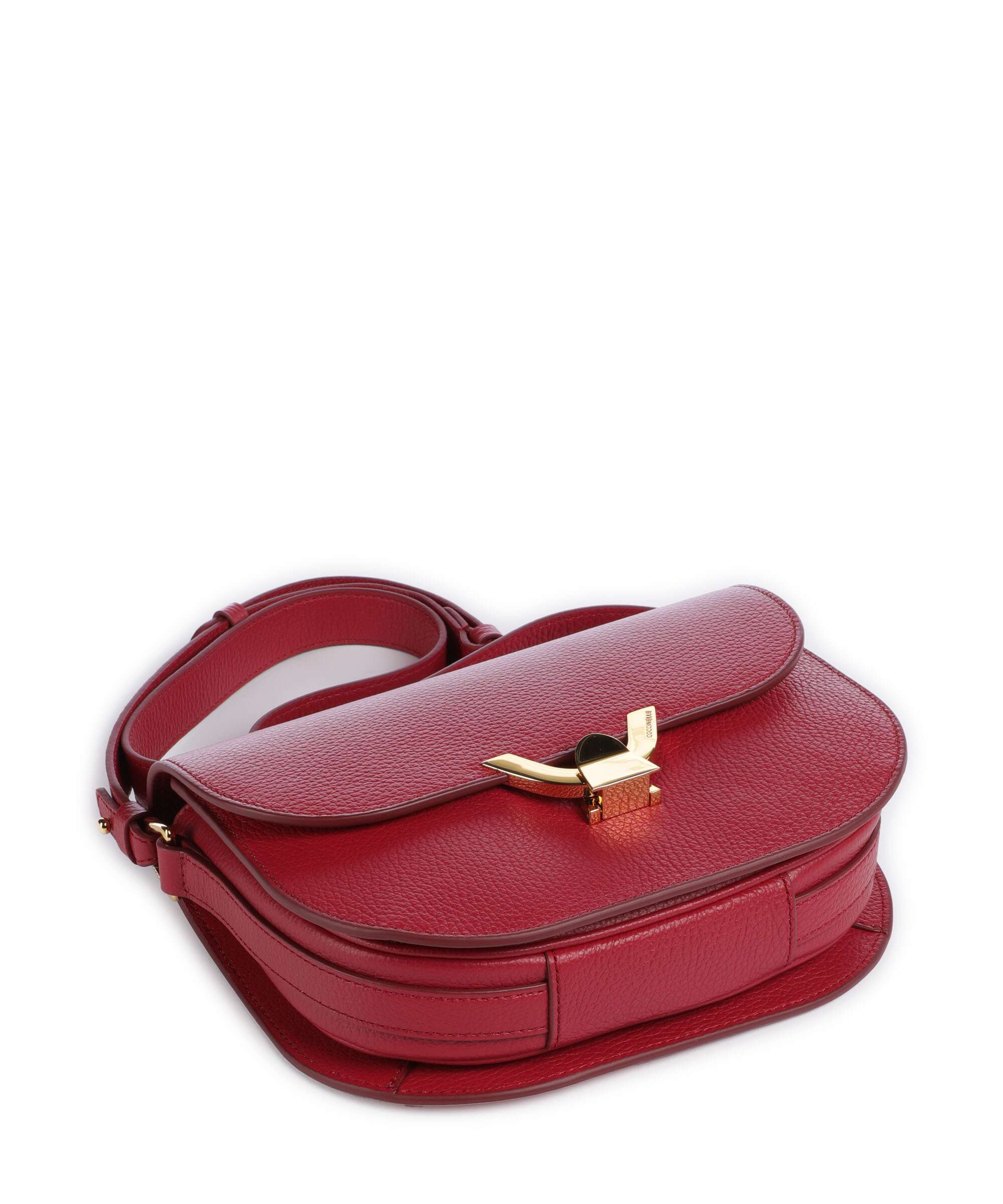 Coccinelle Dew Crossbody bag sangria - Image 5