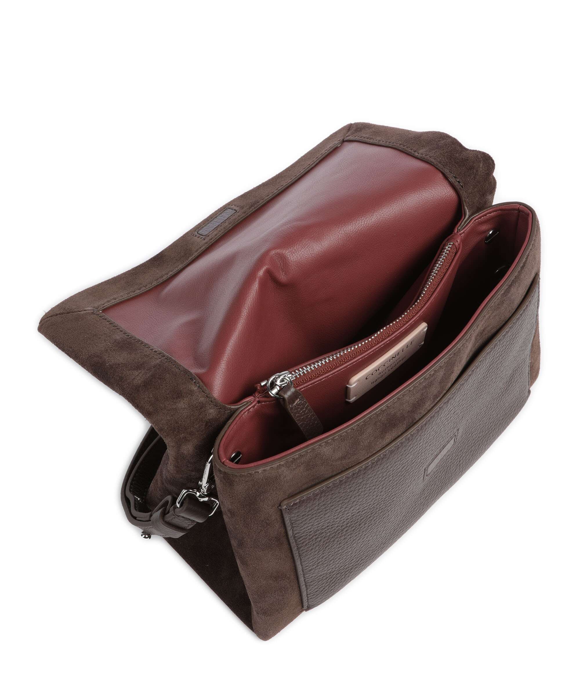 Coccinelle Dorian Shoulder bag fondant brown - Image 6