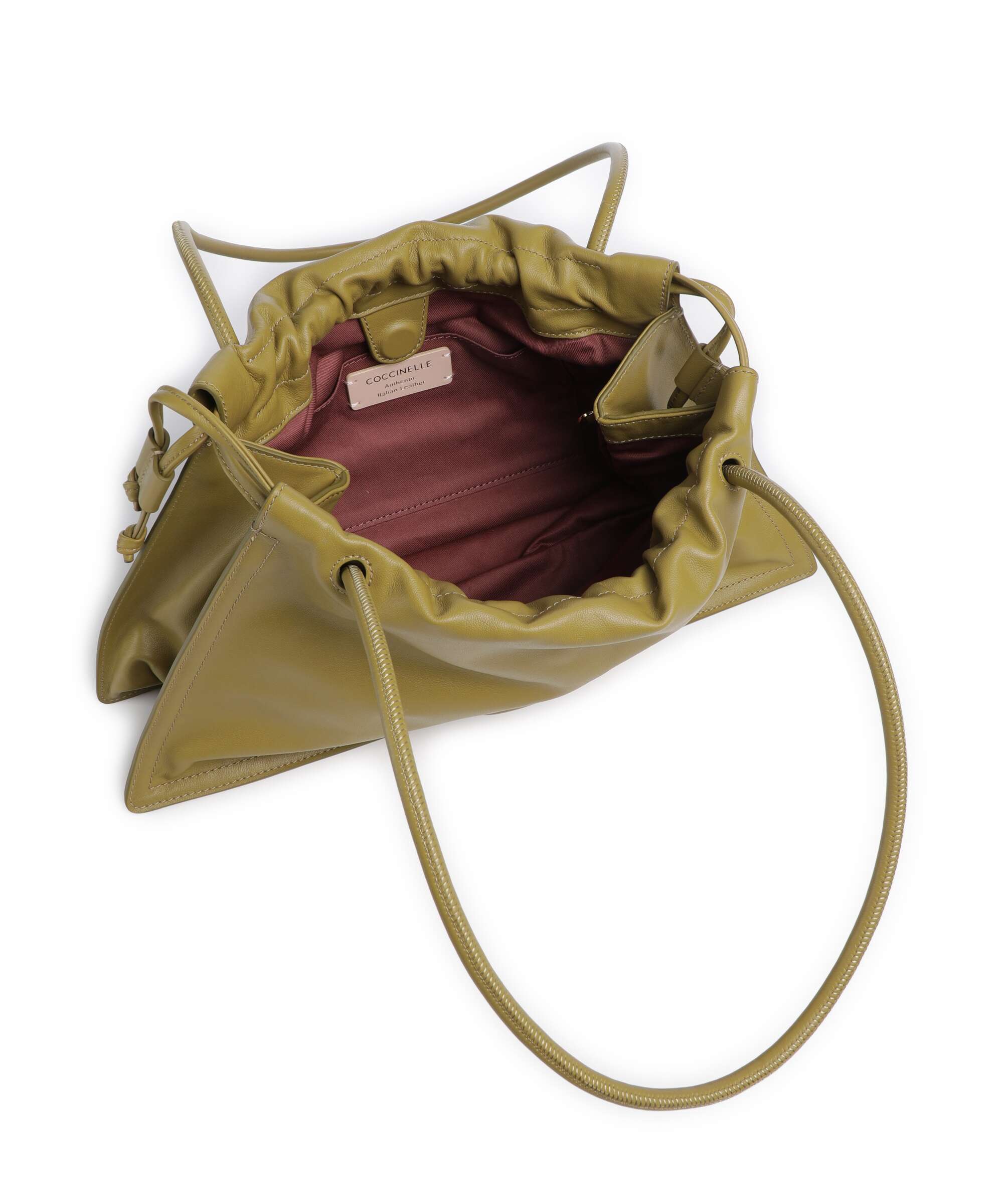 Coccinelle Dulse Bucket bag seagrass - Image 5