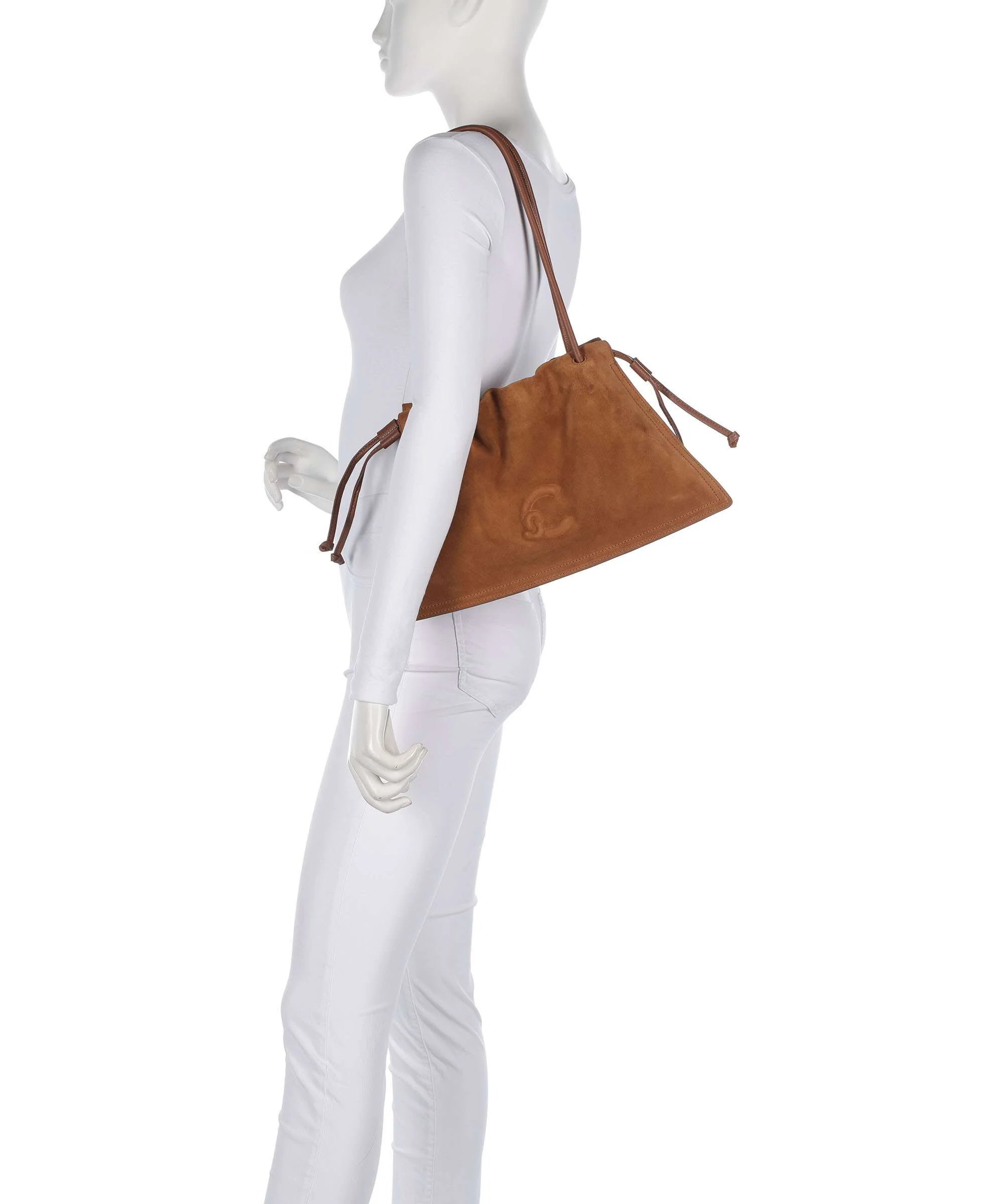 Coccinelle Dulse Bucket bag cognac - Image 3