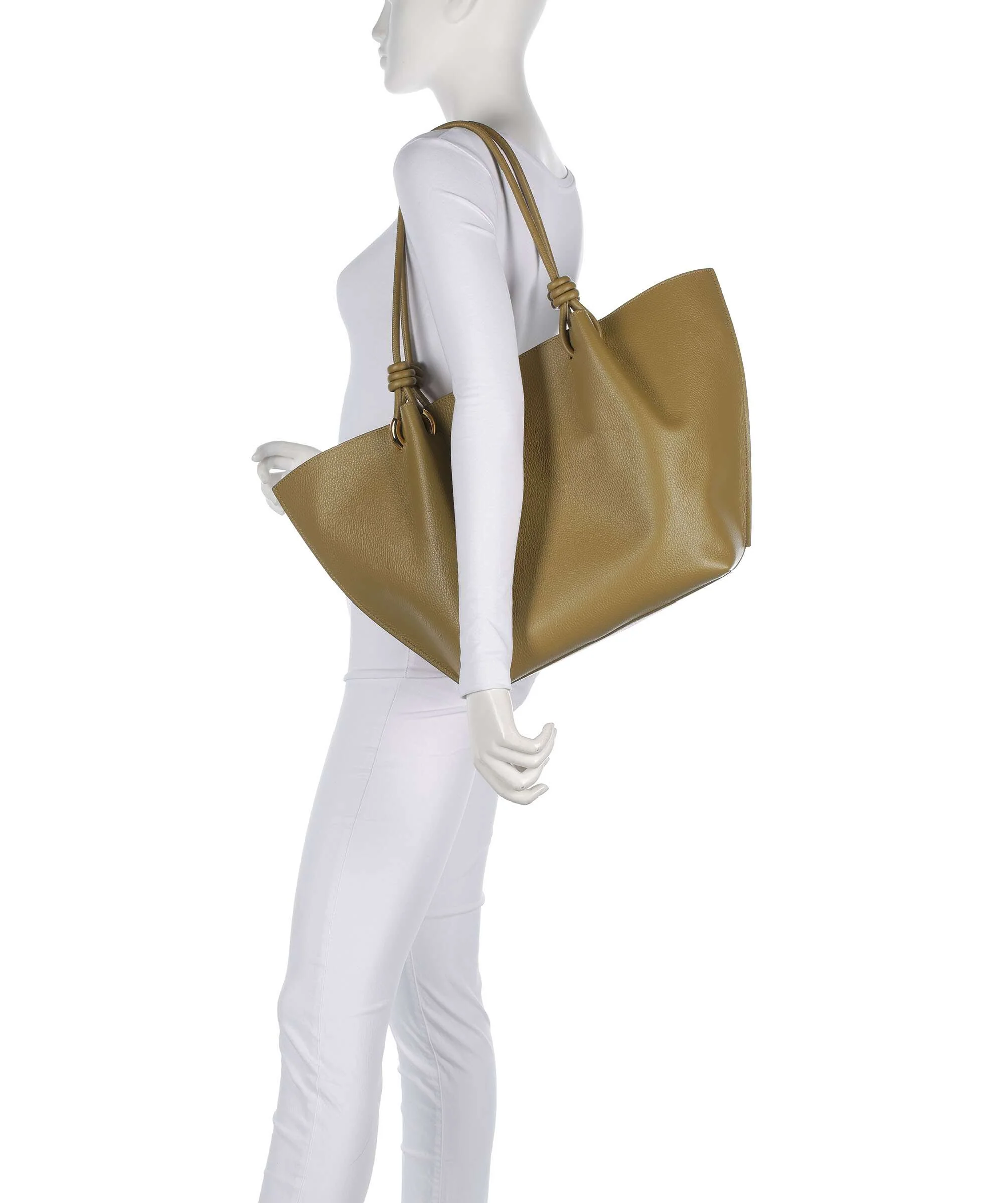 Coccinelle Finn Tote bag seagrass - Image 3