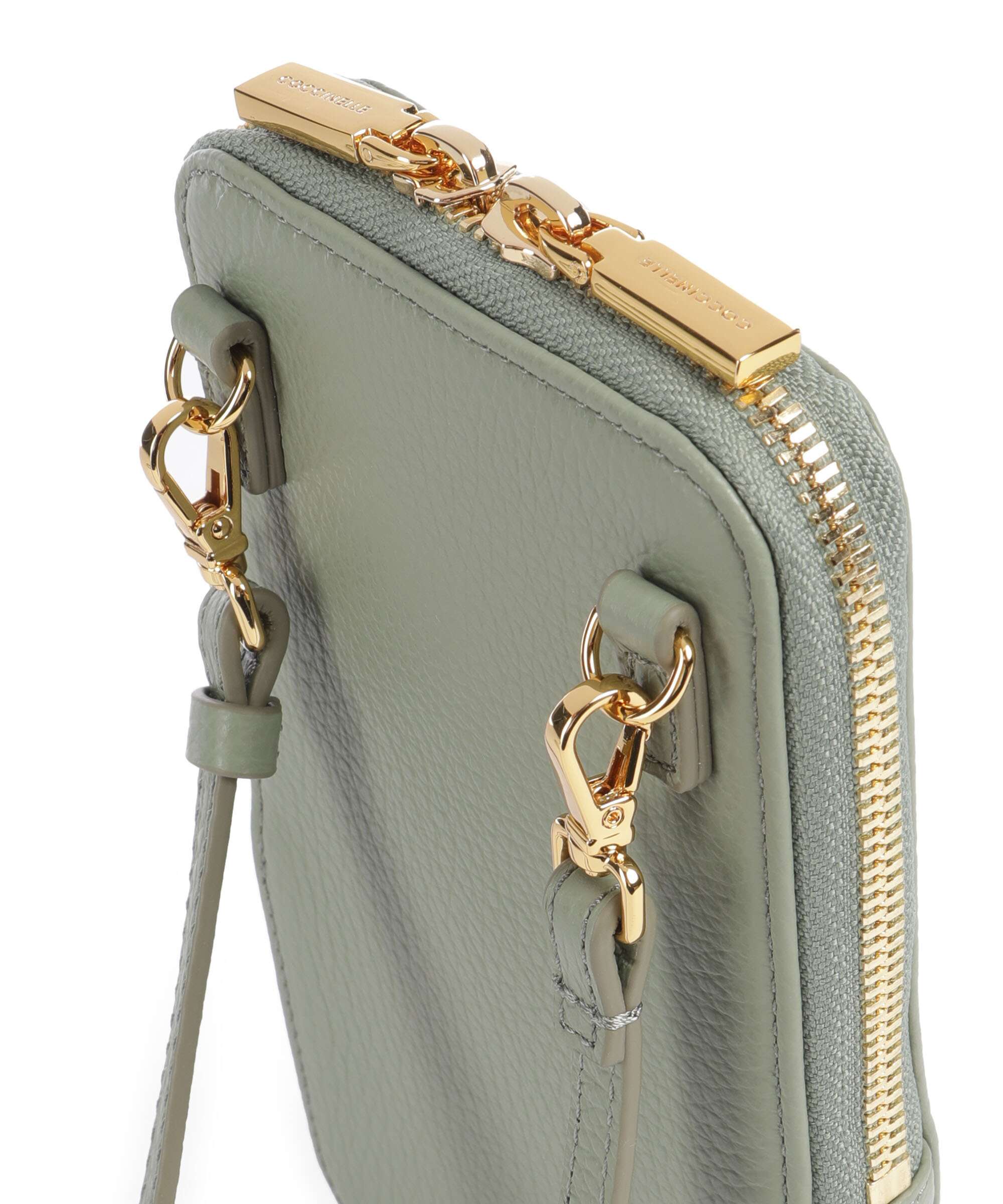 Coccinelle Flor Phone bag greenery - Image 4