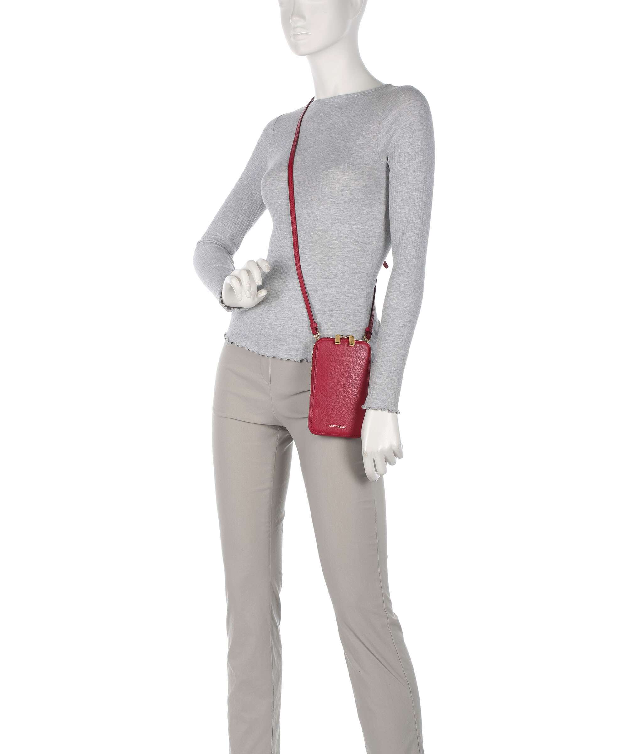Coccinelle Flor Phone bag sangria - Image 3
