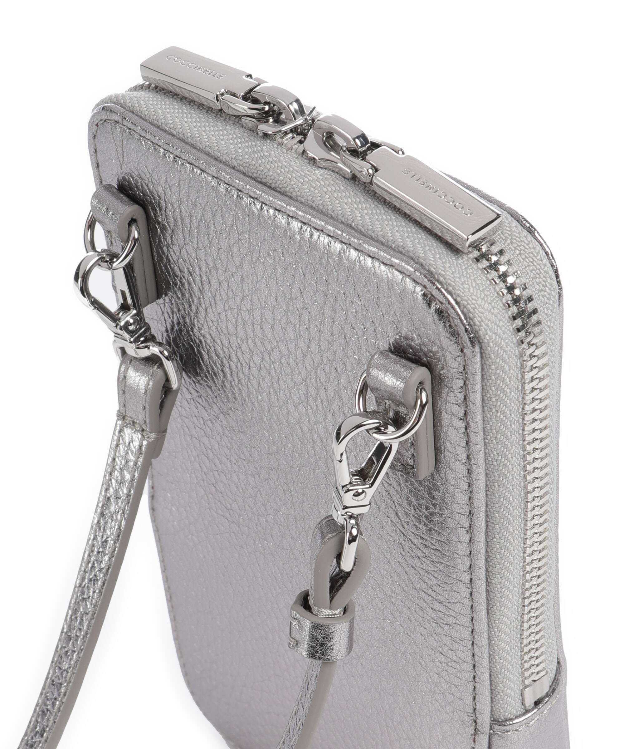 Coccinelle Flor Phone bag steel - Image 4