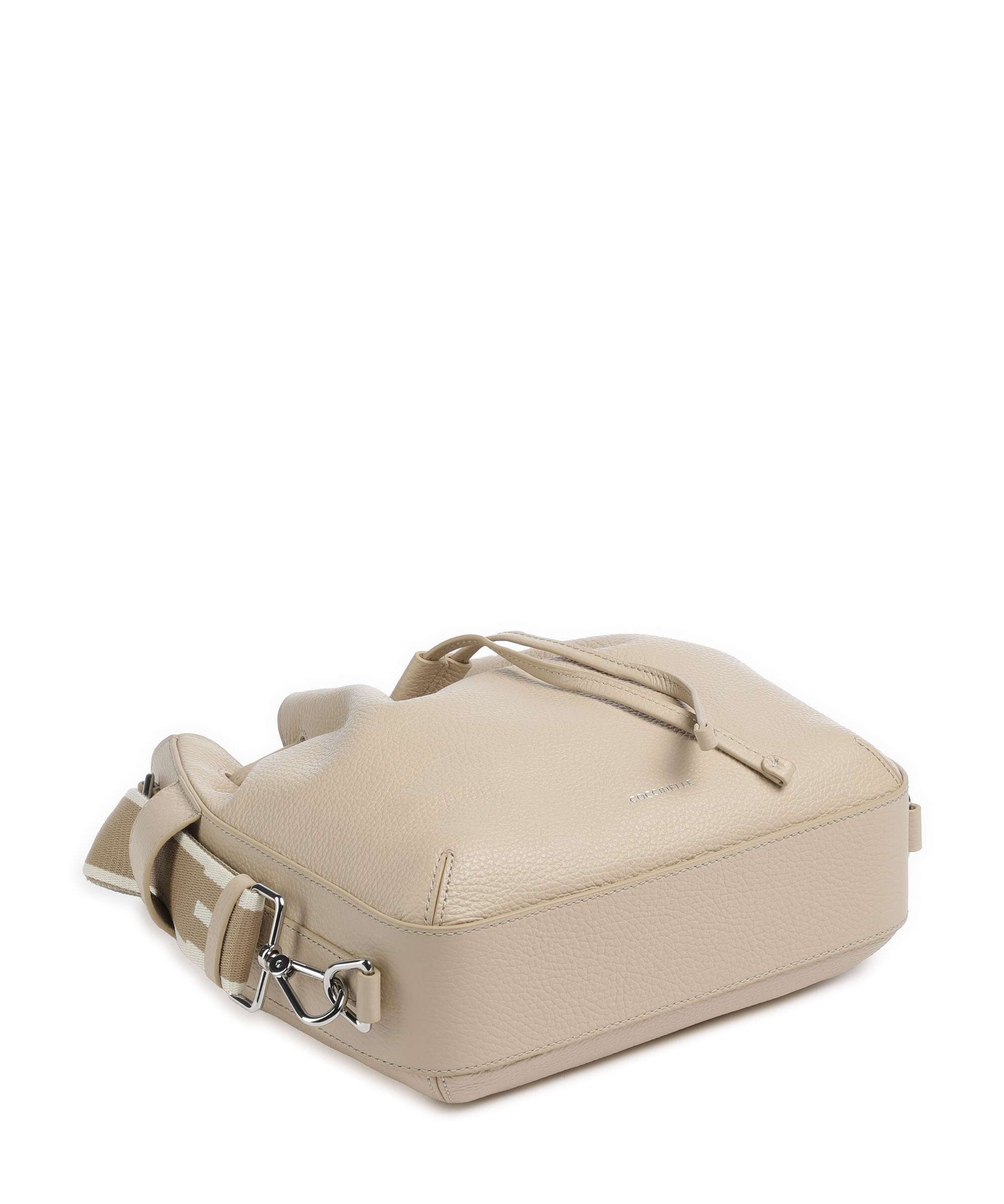 Coccinelle Gretel Ribbon Bucket bag sandshell - Image 5