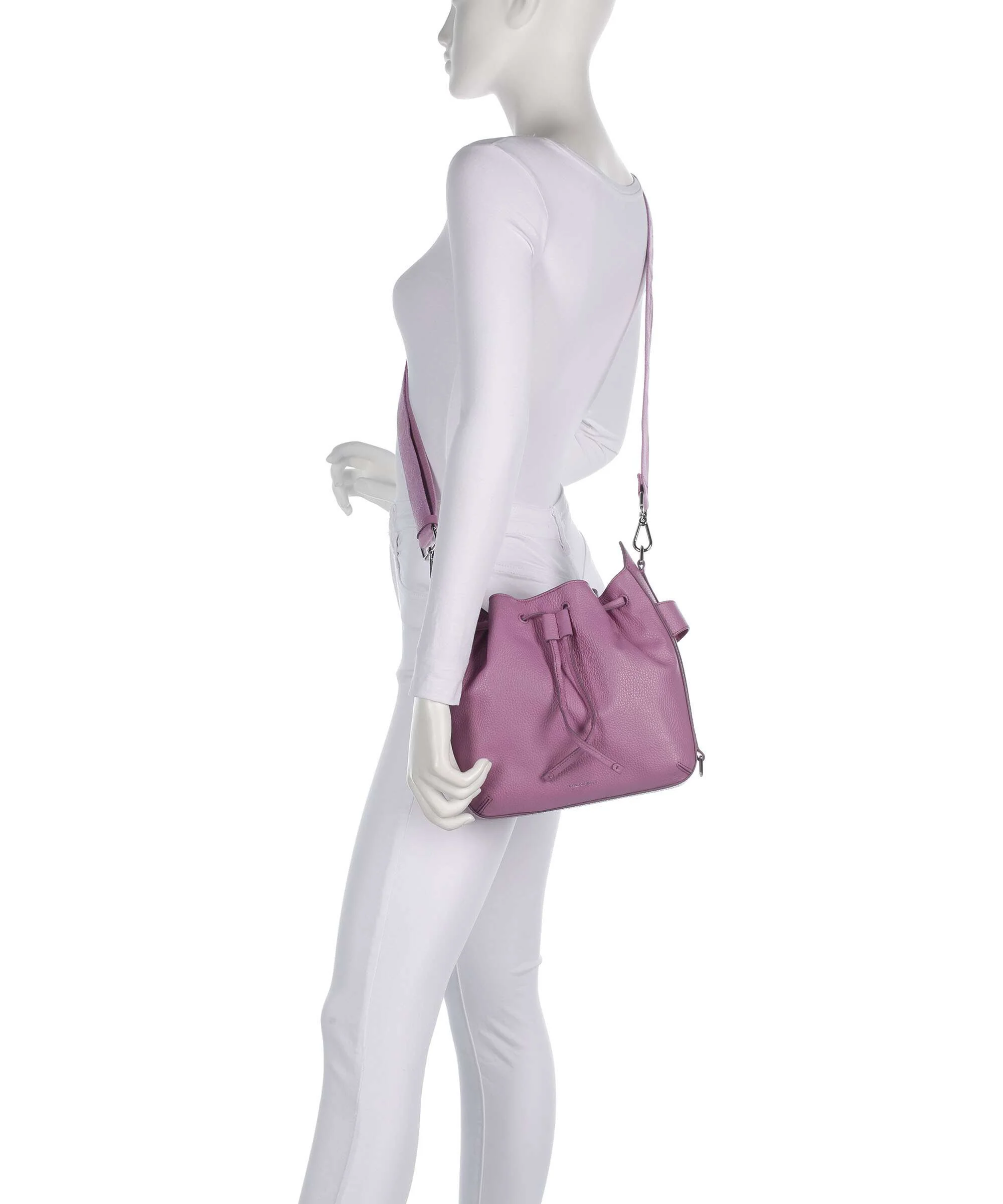 Coccinelle Gretel Ribbon Bucket bag jellyfish - Image 3