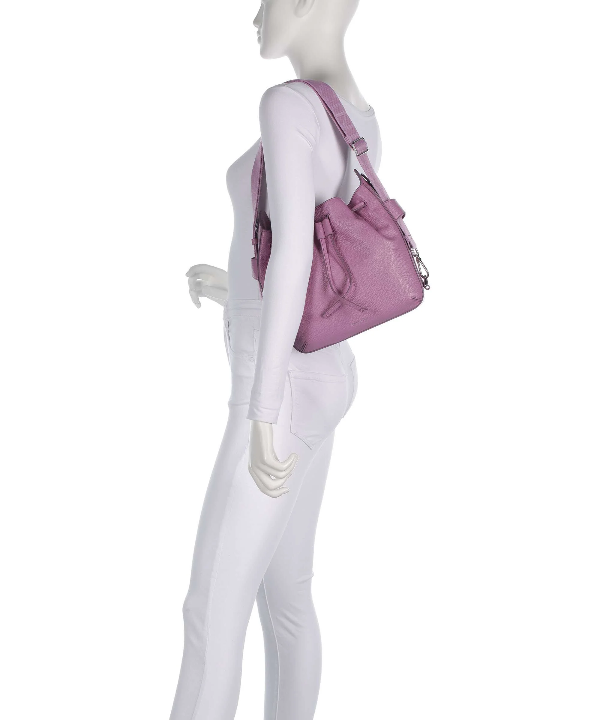 Coccinelle Gretel Ribbon Bucket bag jellyfish - Image 4