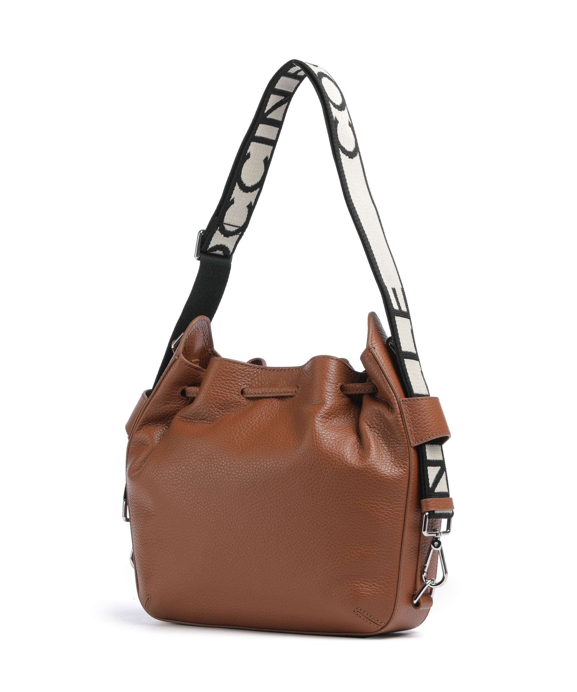 Coccinelle Gretel Ribbon Bucket bag cognac - Image 2