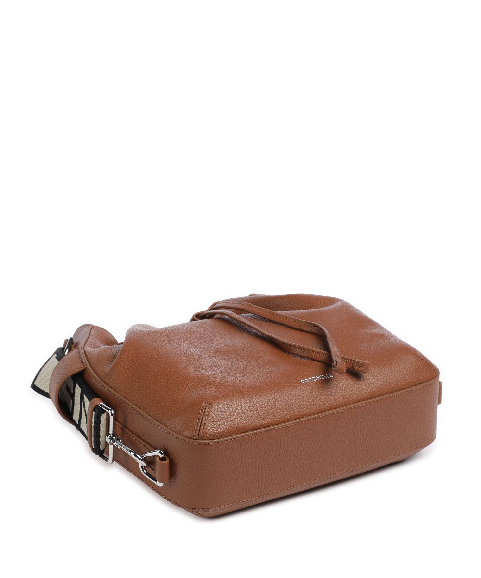 Coccinelle Gretel Ribbon Bucket bag cognac - Image 5