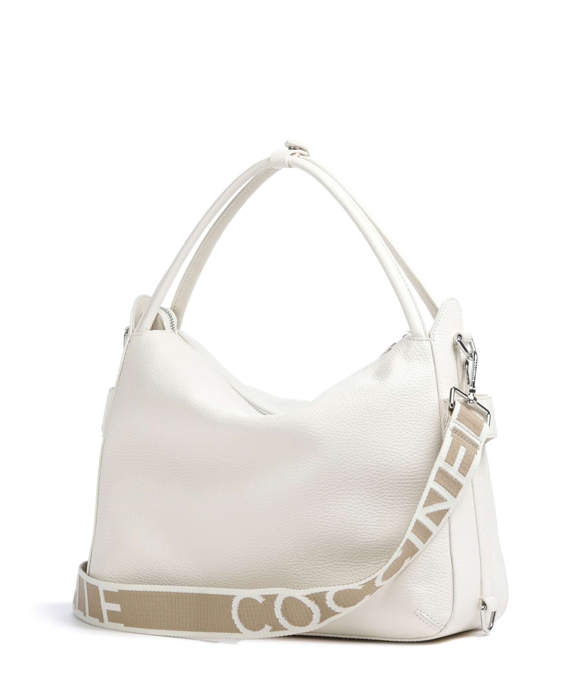 Coccinelle Gretel Ribbon Hobo bag pearl - Image 2