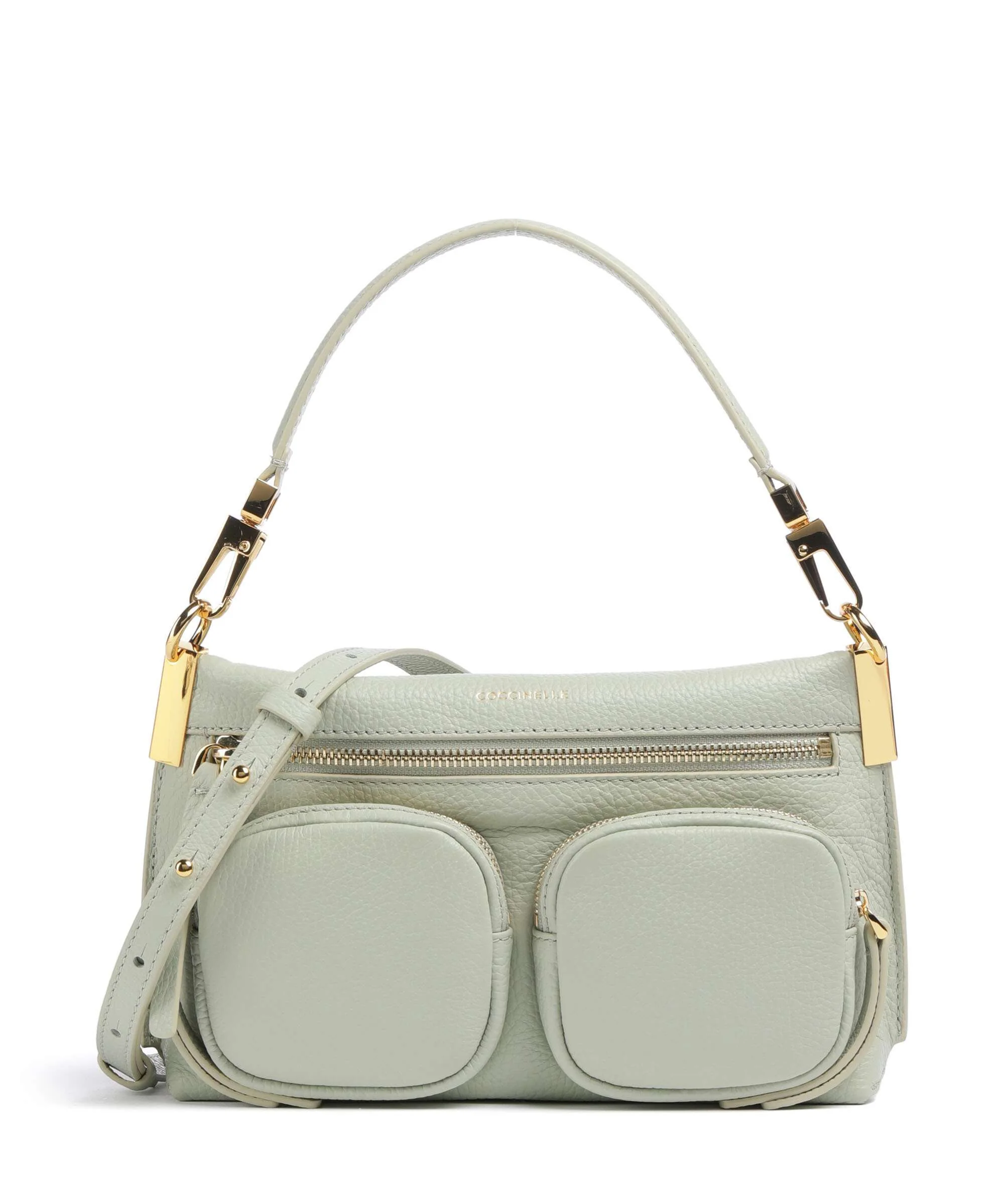 Coccinelle Hyle Shoulder bag celadon green