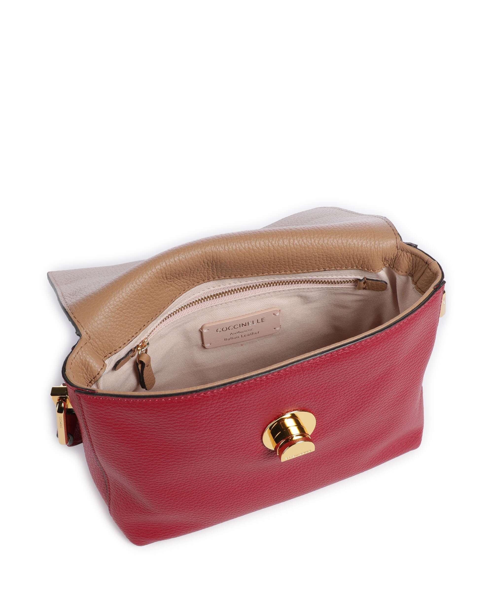 Coccinelle Liya Crossbody bag sangria/skin - Image 6