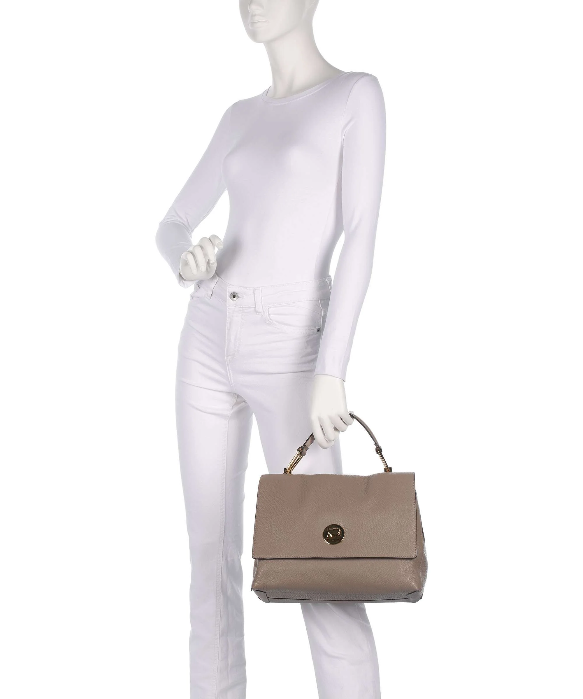 Coccinelle Liya Handbag warm taupe/rosette - Image 3
