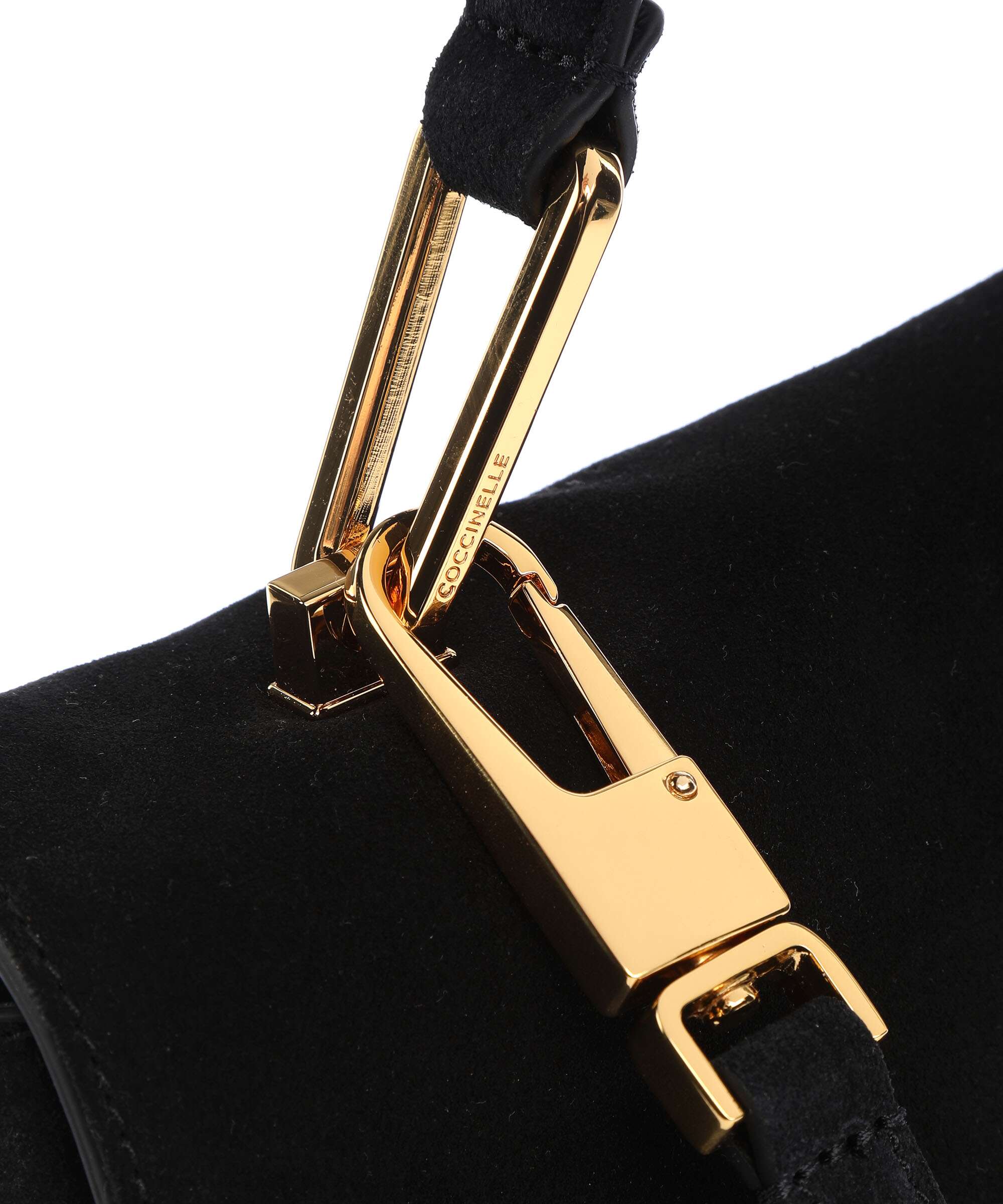 Coccinelle Liya Suede Handbag noir - Image 5