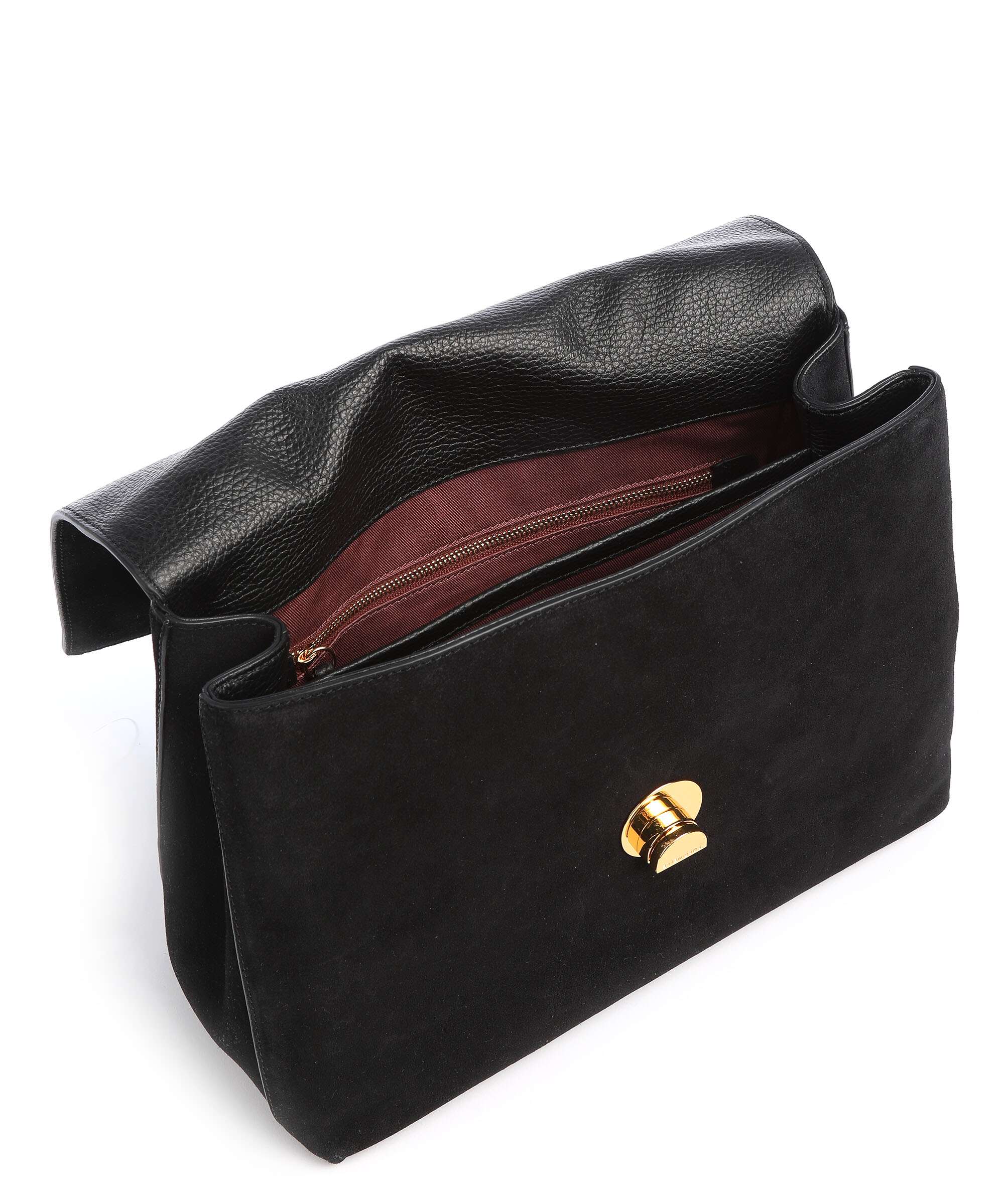 Coccinelle Liya Suede Handbag noir - Image 6