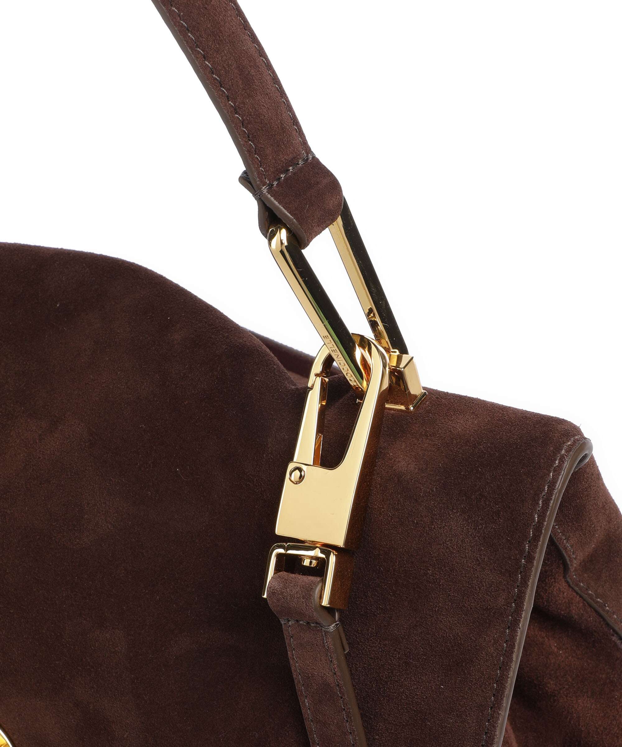 Coccinelle Liya Suede Handbag brunette - Image 4