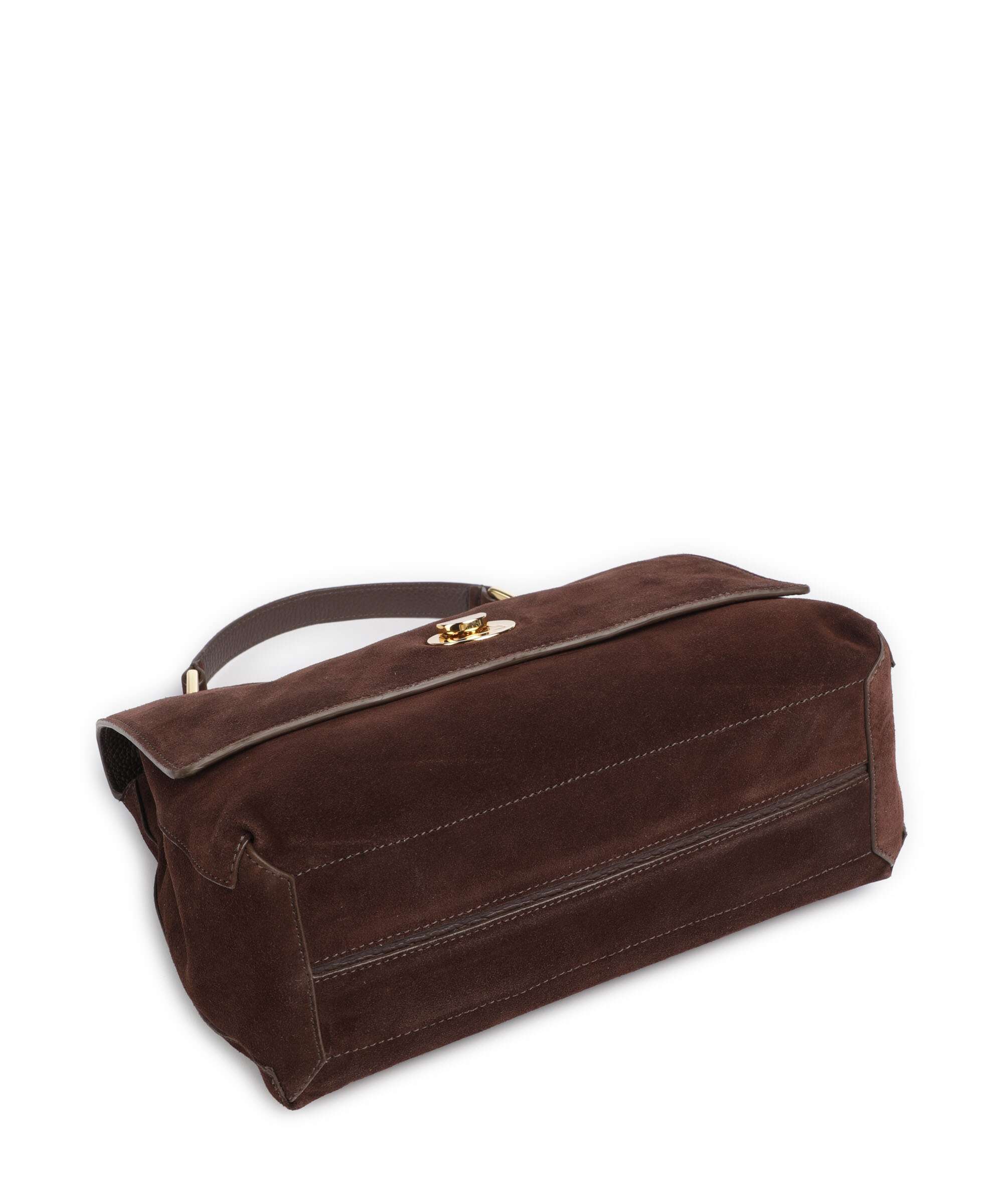 Coccinelle Liya Suede Handbag brunette - Image 5