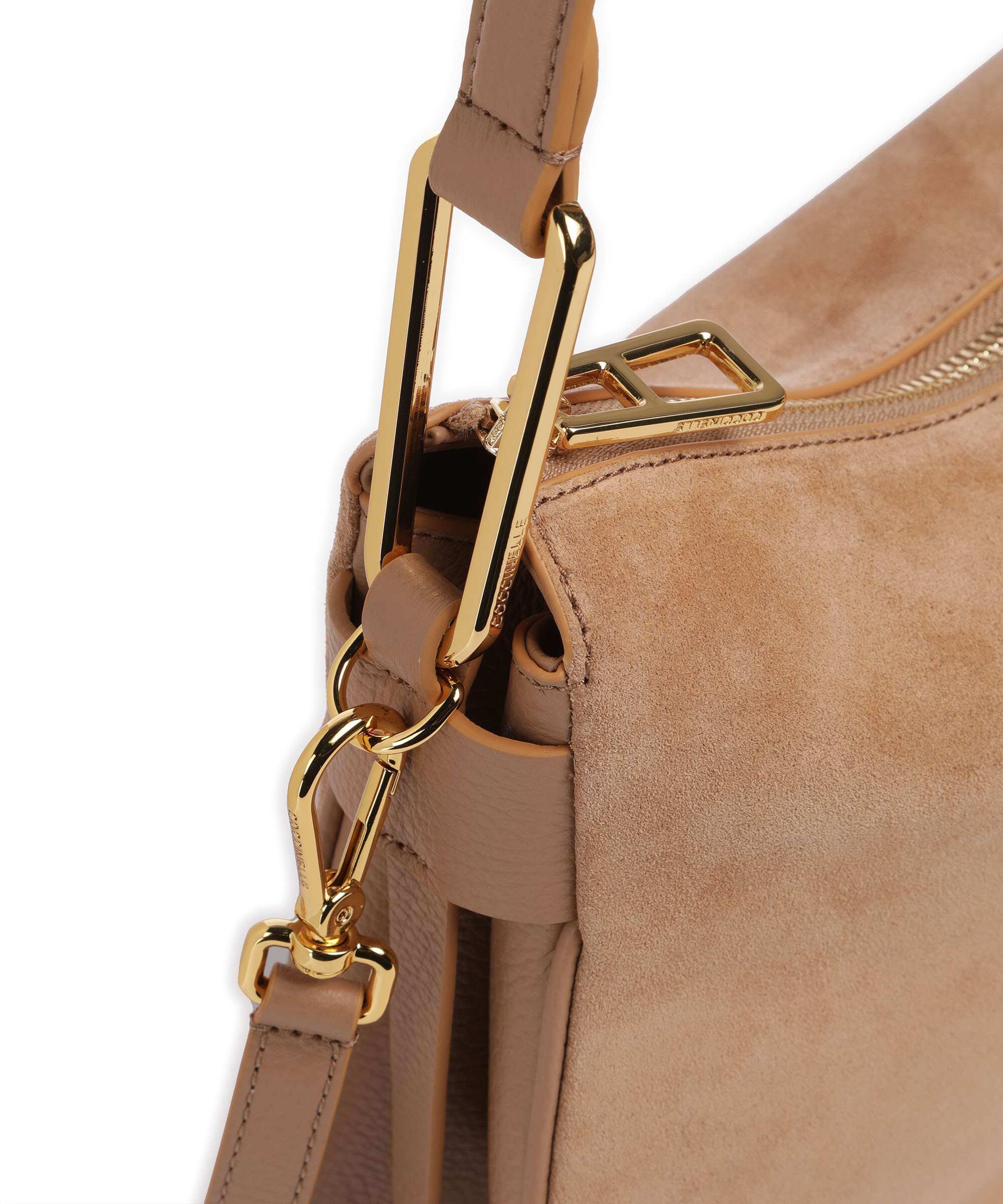 Coccinelle Magie Suede Hobo bag skin - Image 4