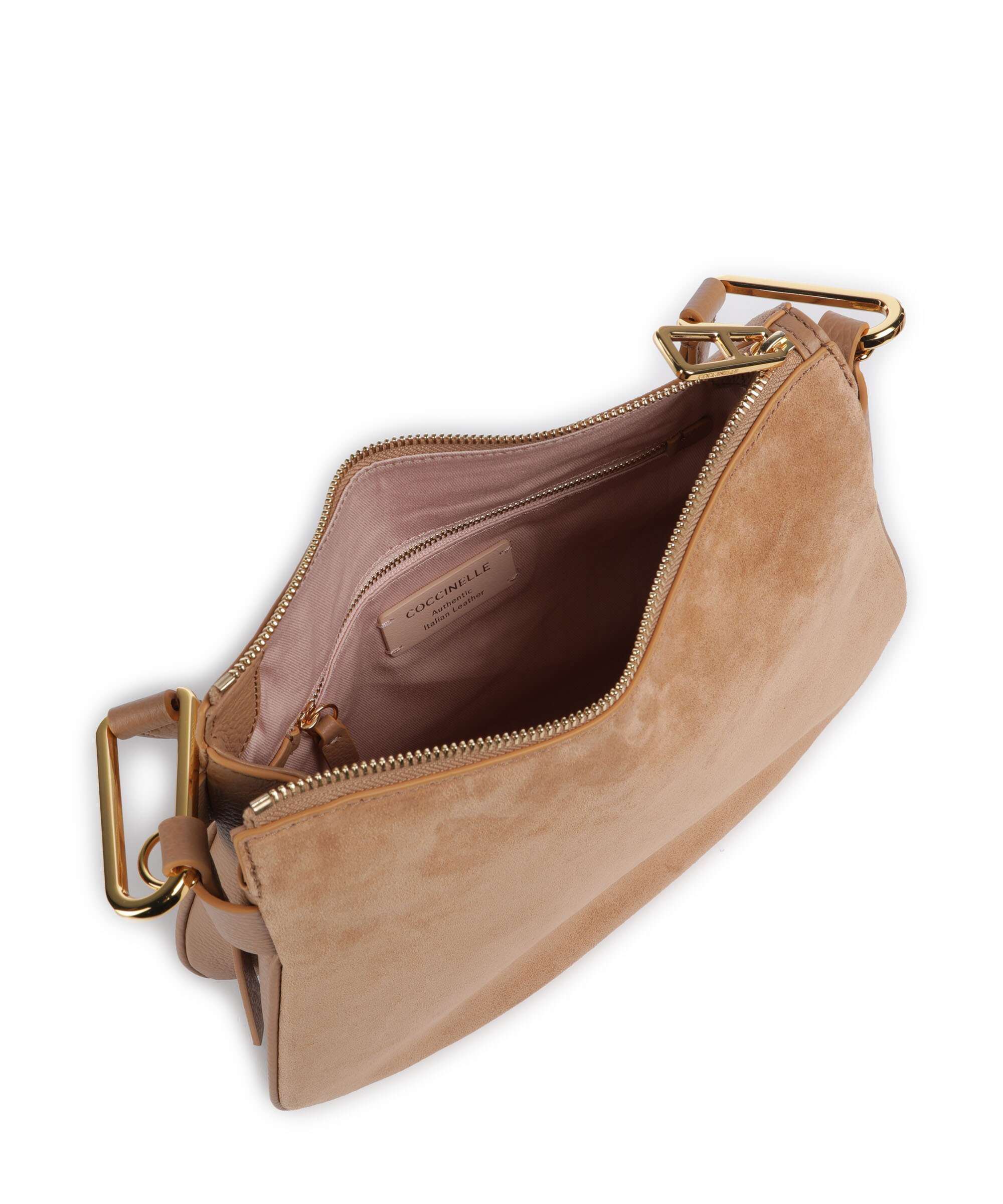 Coccinelle Magie Suede Hobo bag skin - Image 6
