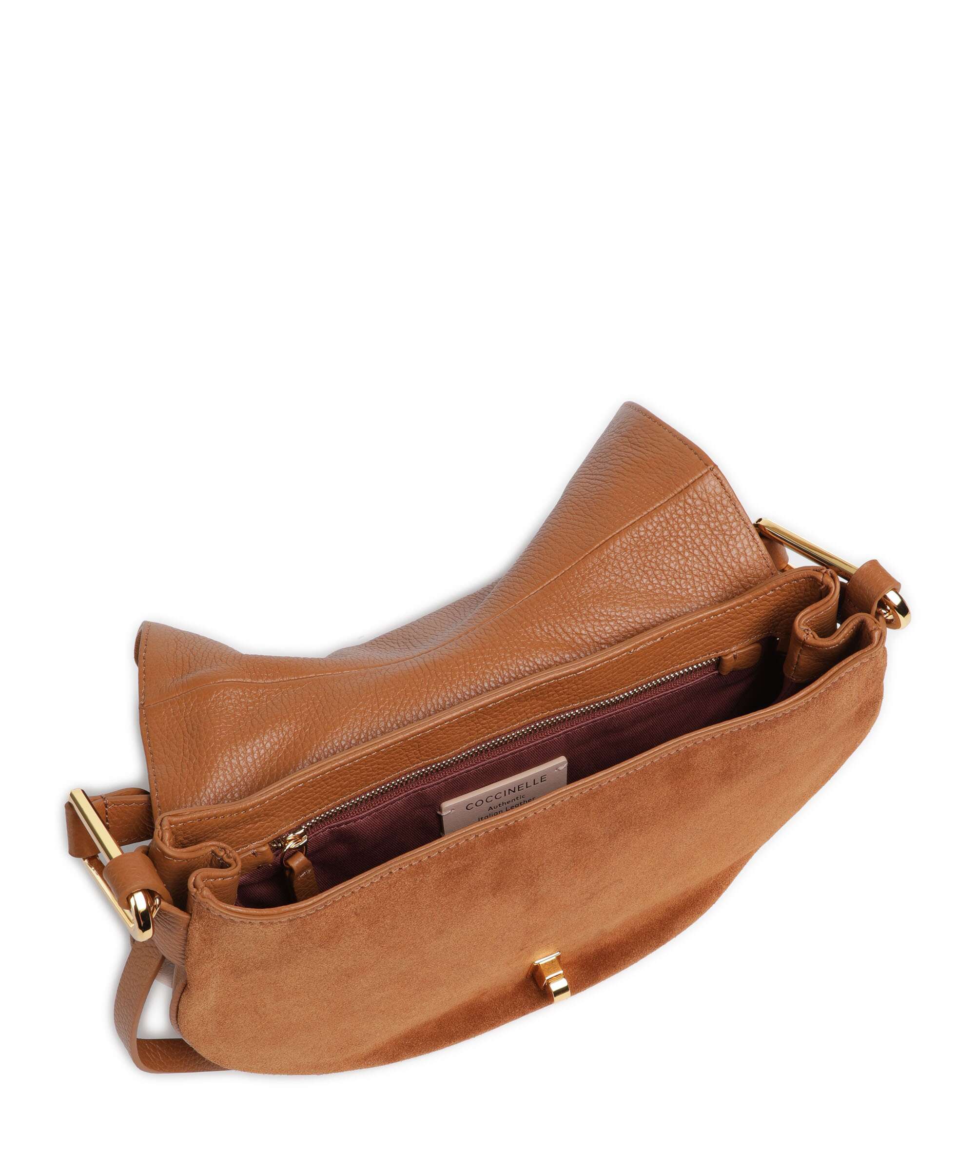 Coccinelle Magie Suede Shoulder bag cuir - Image 6