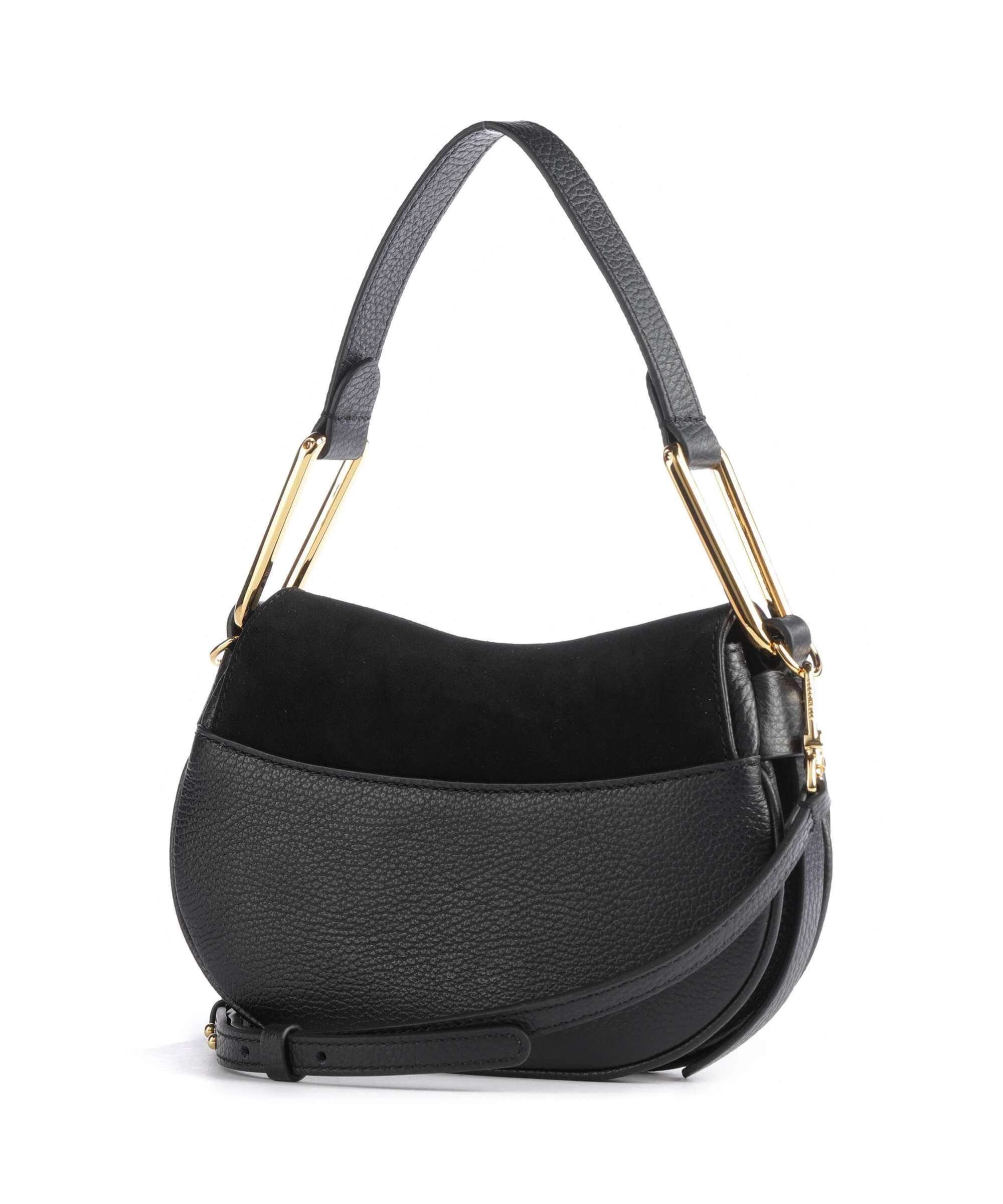 Coccinelle Magie Suede Shoulder bag noir - Image 2