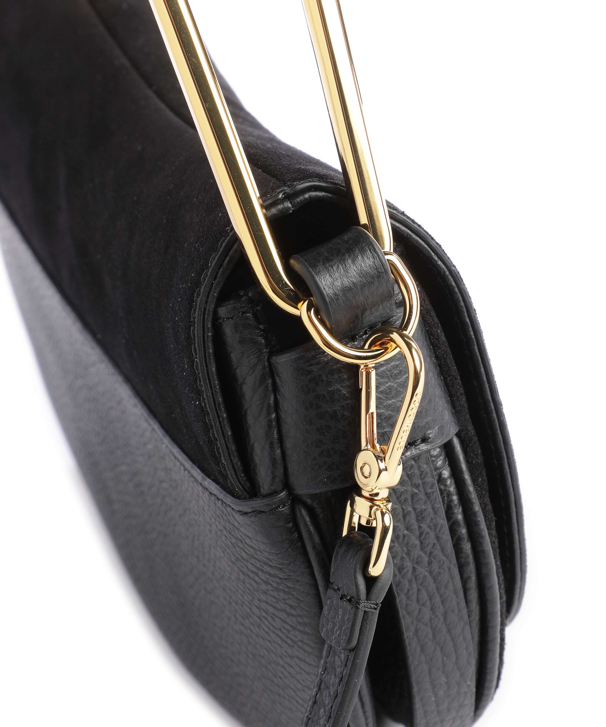 Coccinelle Magie Suede Shoulder bag noir - Image 5
