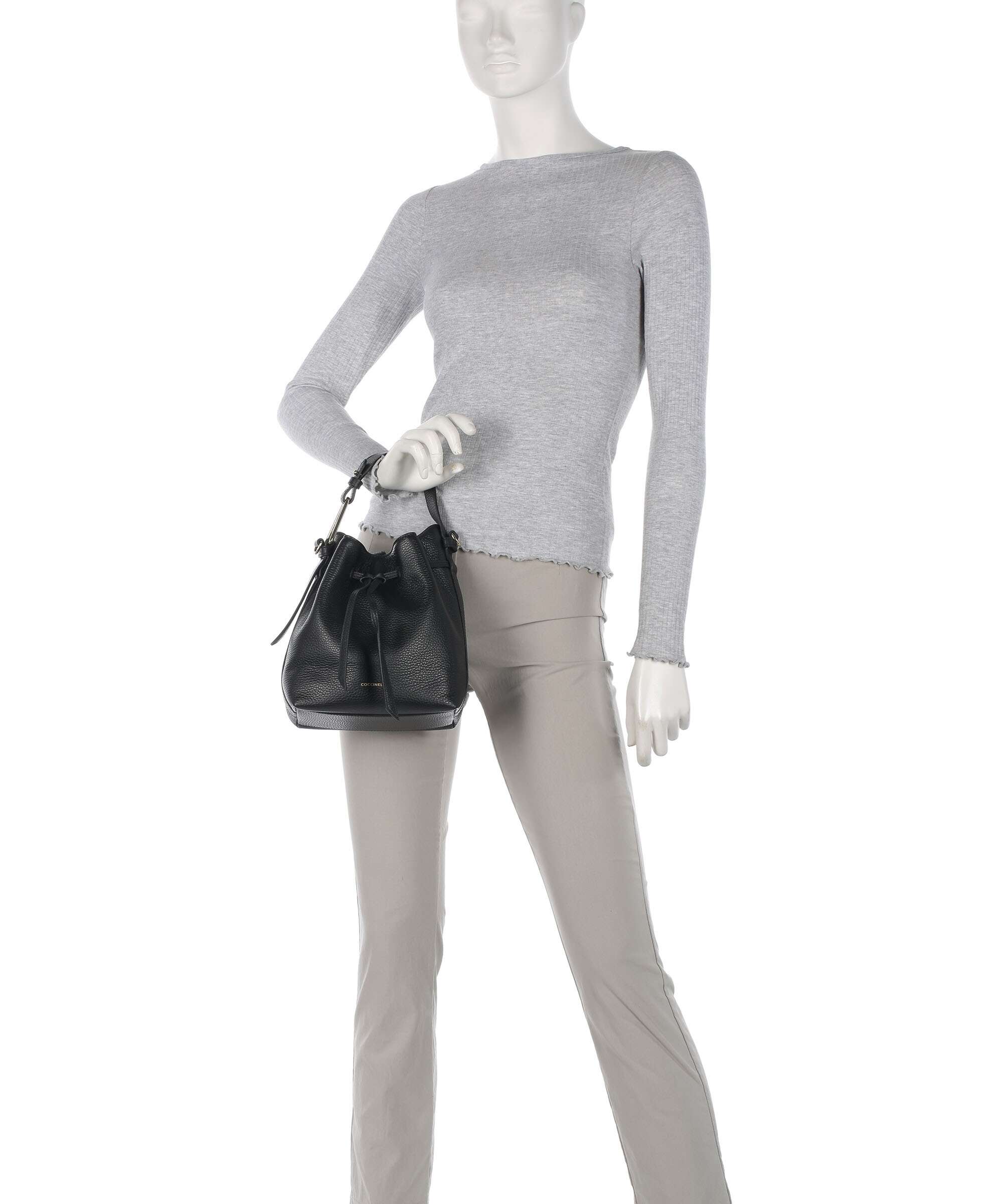 Coccinelle Malory Bucket bag noir - Image 4