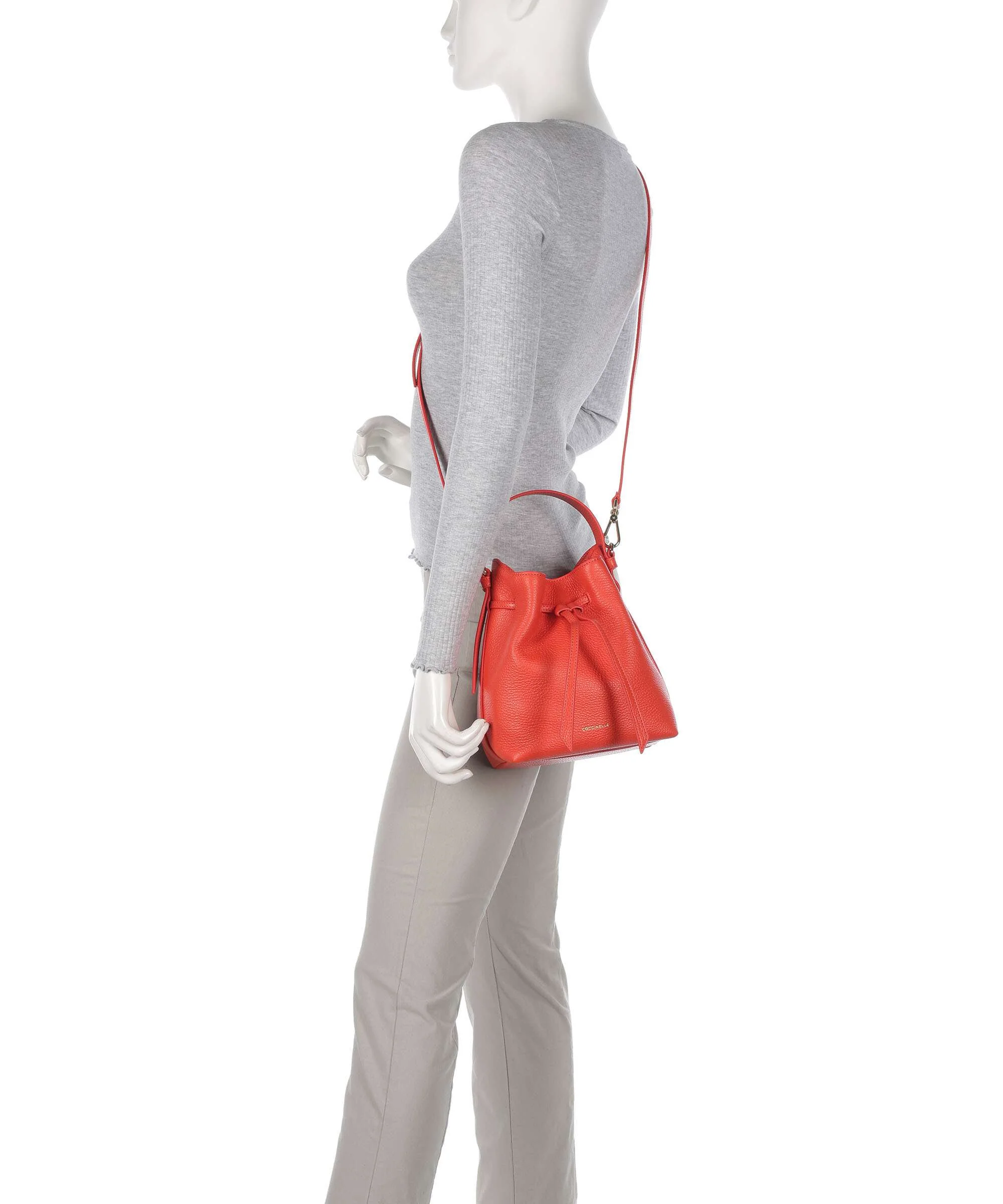 Coccinelle Malory Bucket bag gazpacho - Image 3
