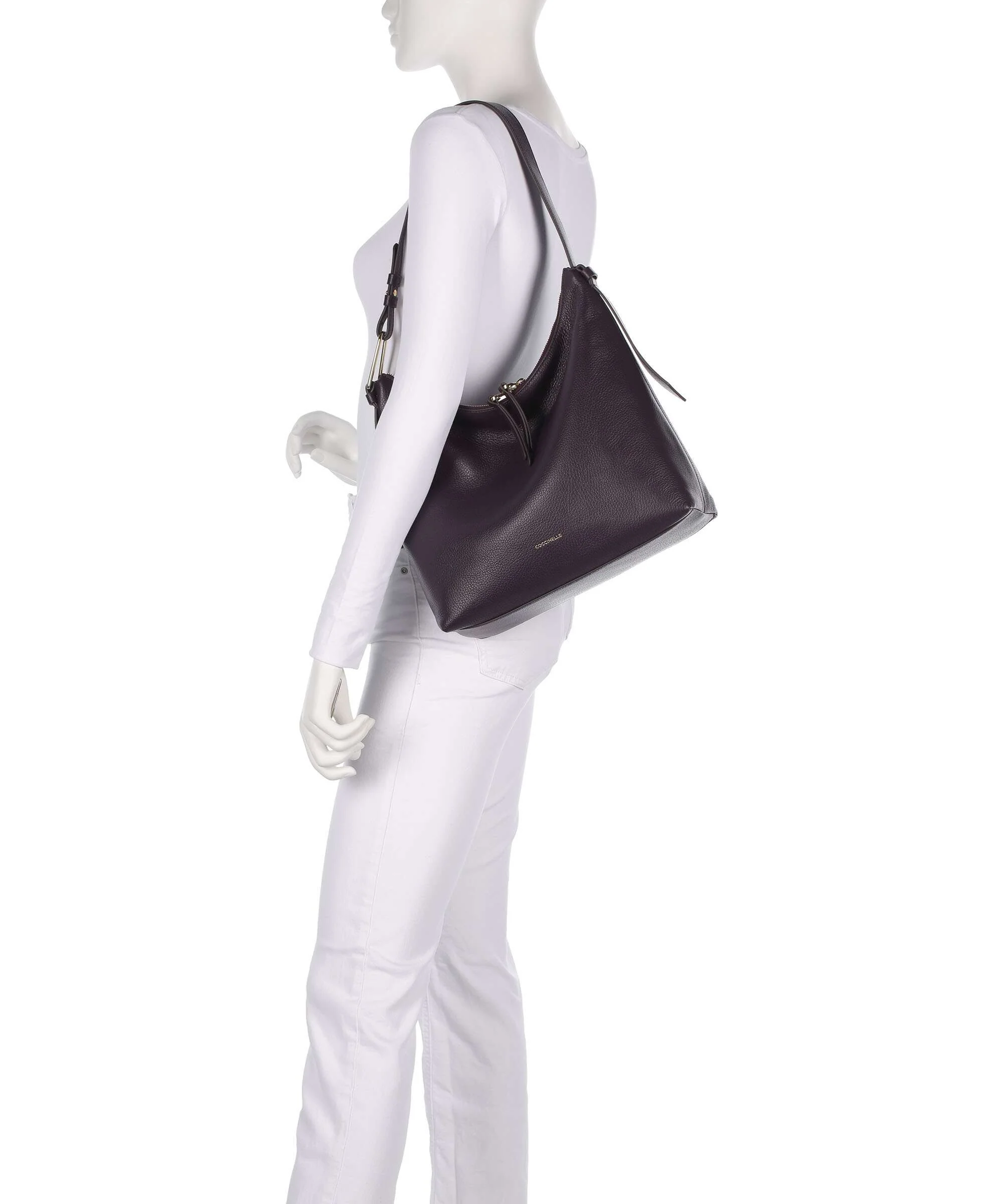 Coccinelle Malory Hobo bag prune - Image 3