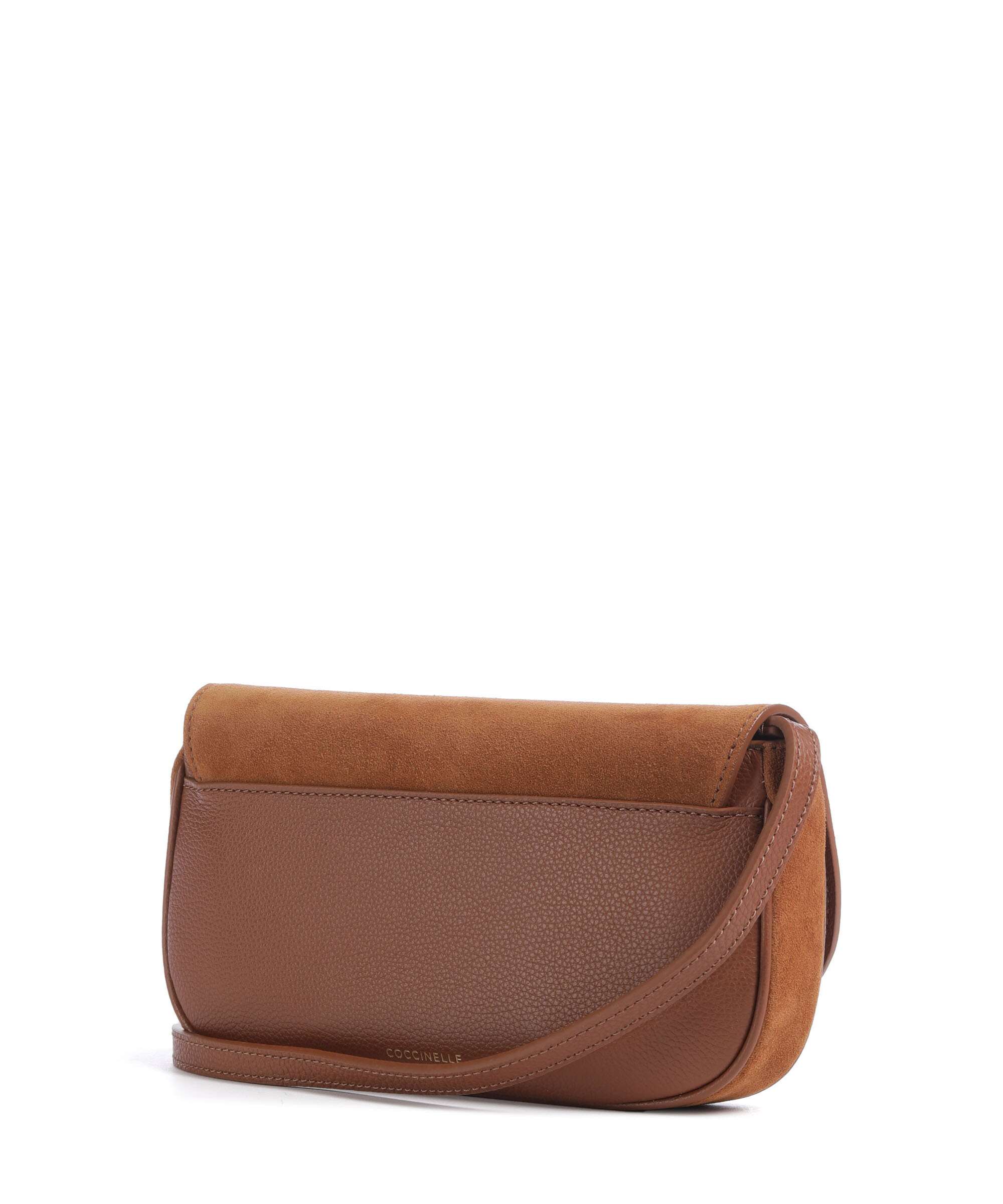 Coccinelle Mavery Suede Crossbody bag cognac - Image 2